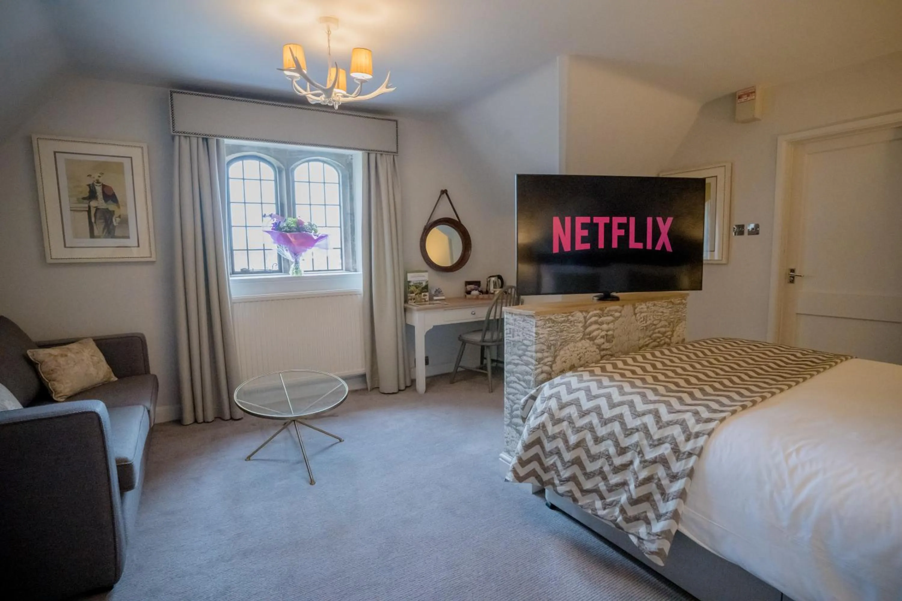 Bedroom, Bed in Stonehouse Court Hotel - A Bespoke Hotel