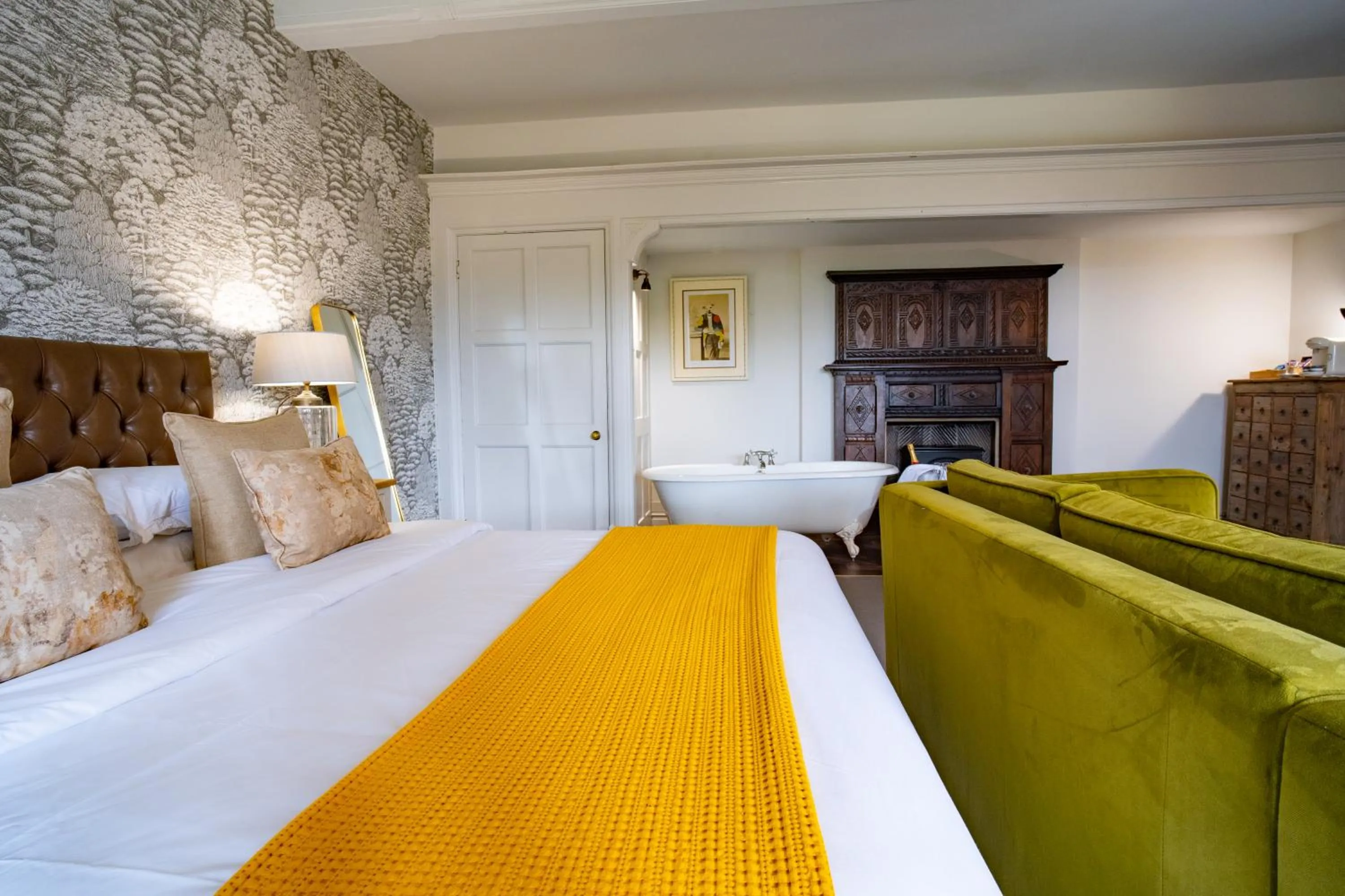 Bed in Stonehouse Court Hotel - A Bespoke Hotel