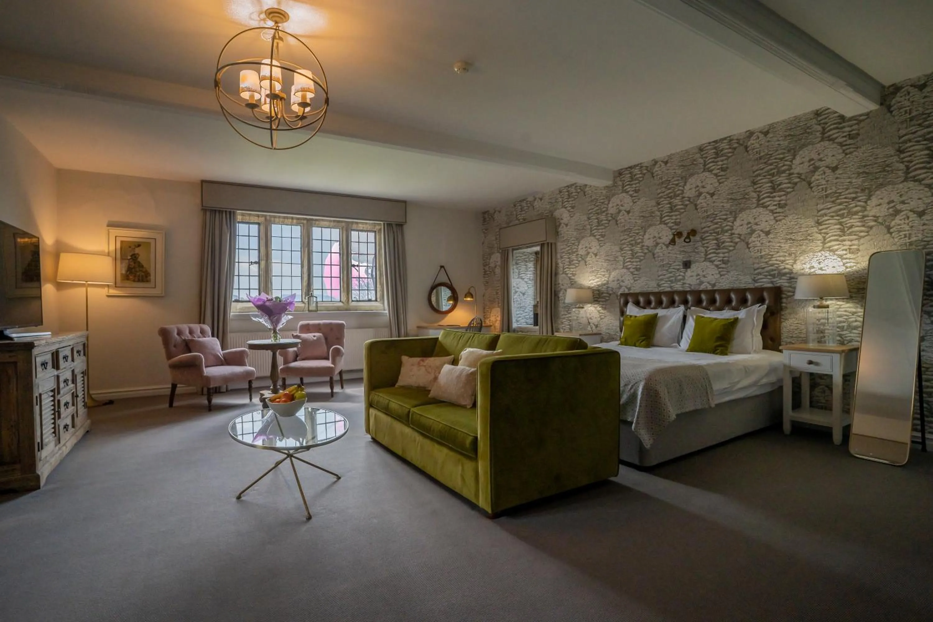 Bedroom, Bed in Stonehouse Court Hotel - A Bespoke Hotel