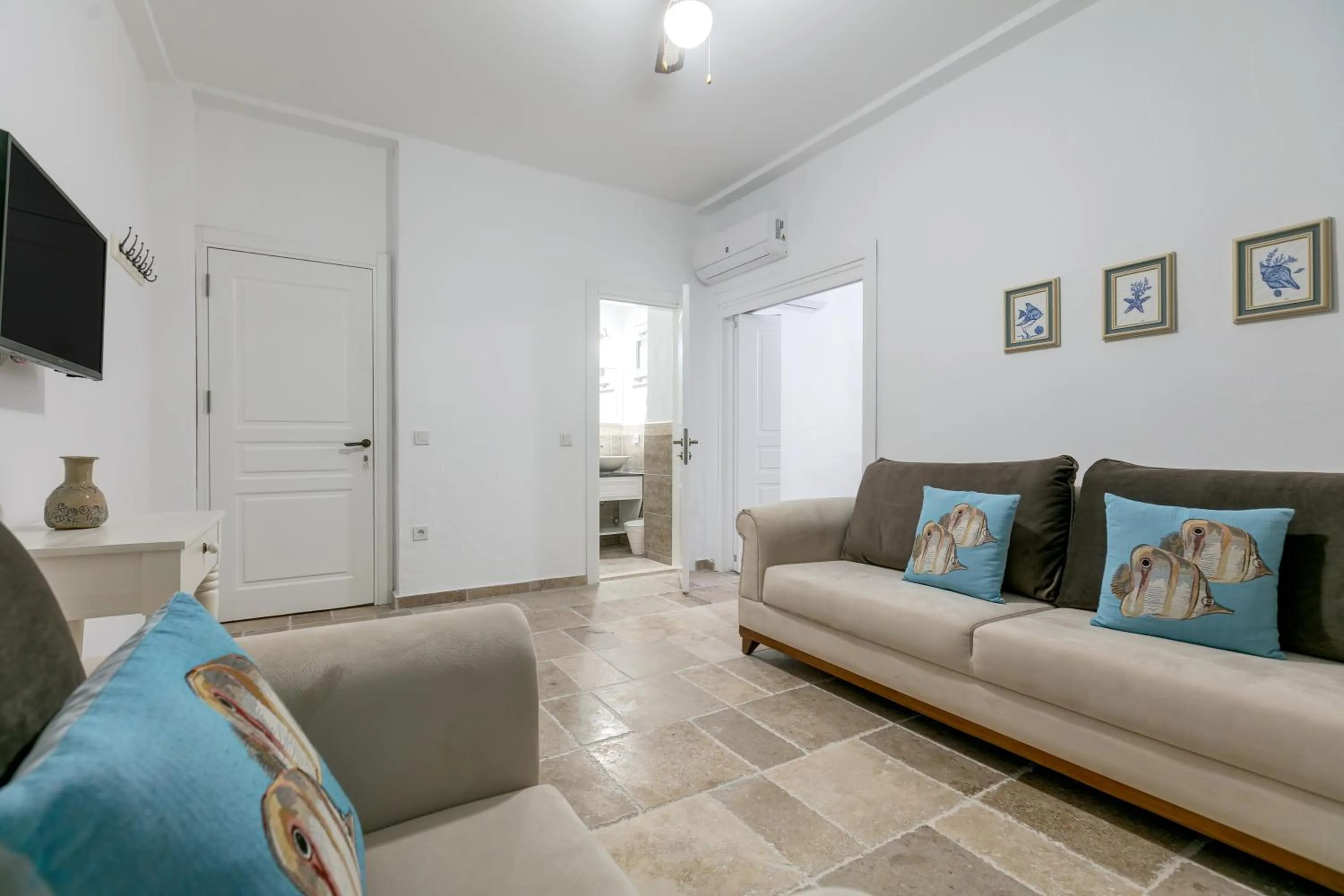 Seating area in Fora Konak Alacati