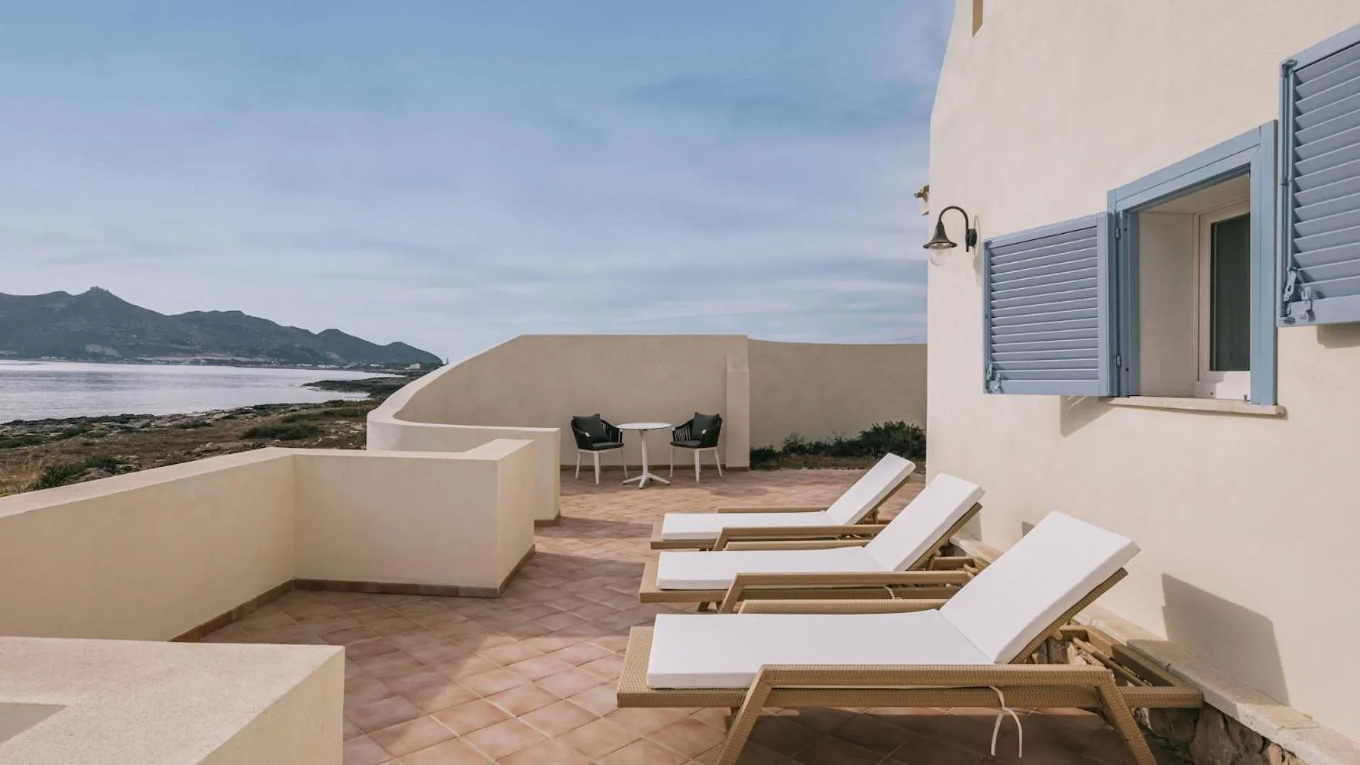 Balcony/Terrace in Mangia's Favignana Resort
