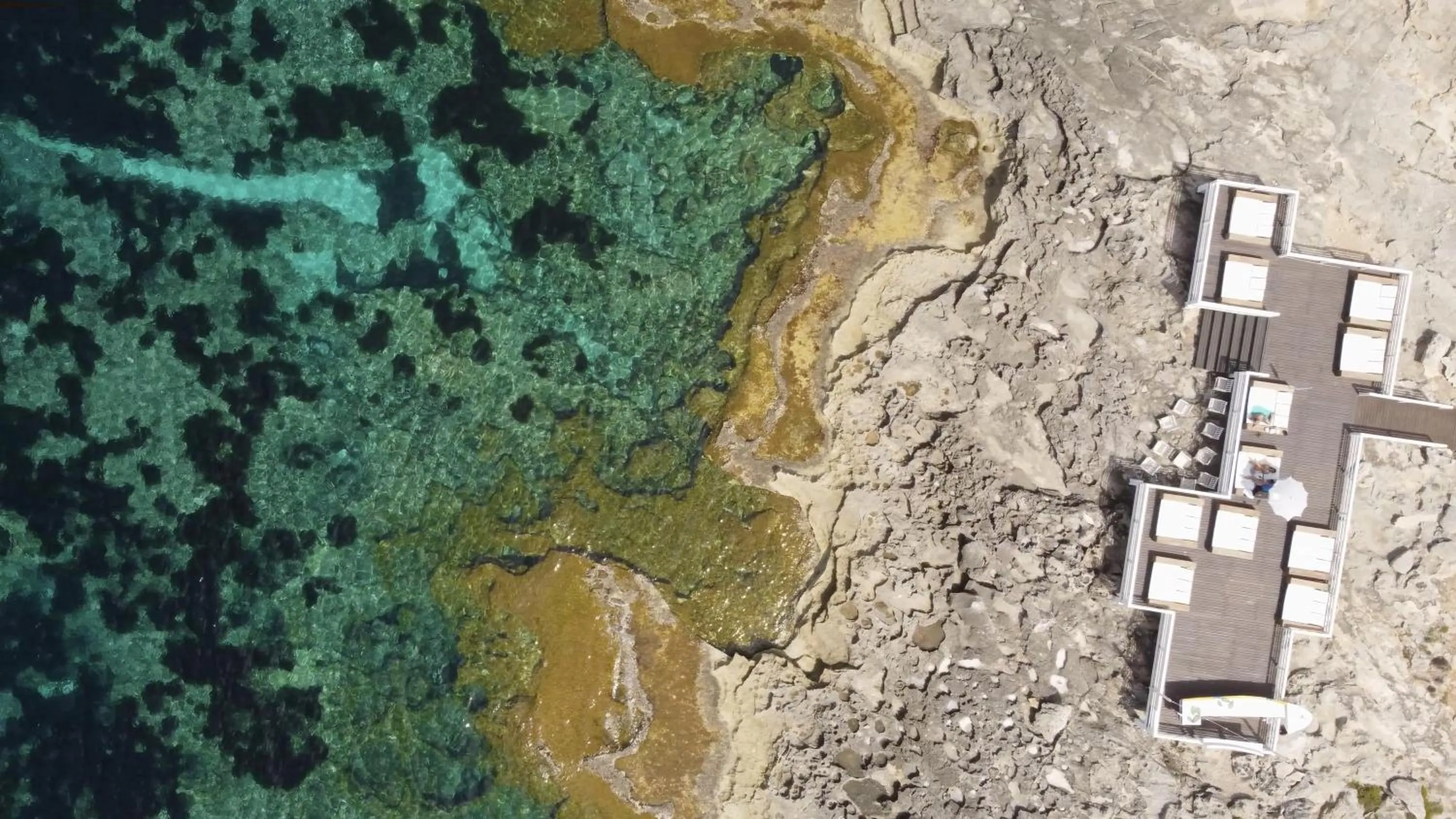 Beach in Mangia's Favignana Resort