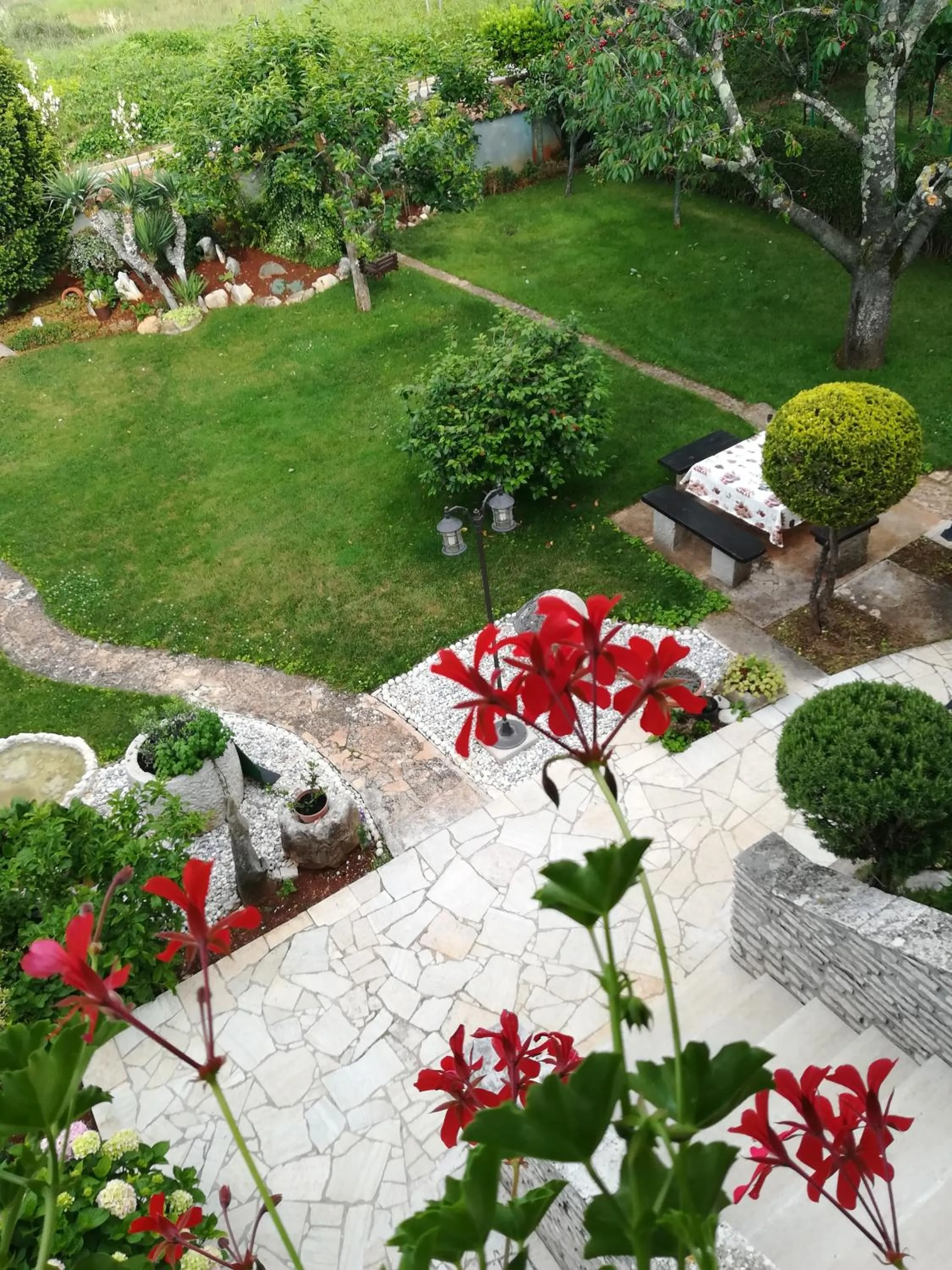Patio in Apartmani Villa Otilija