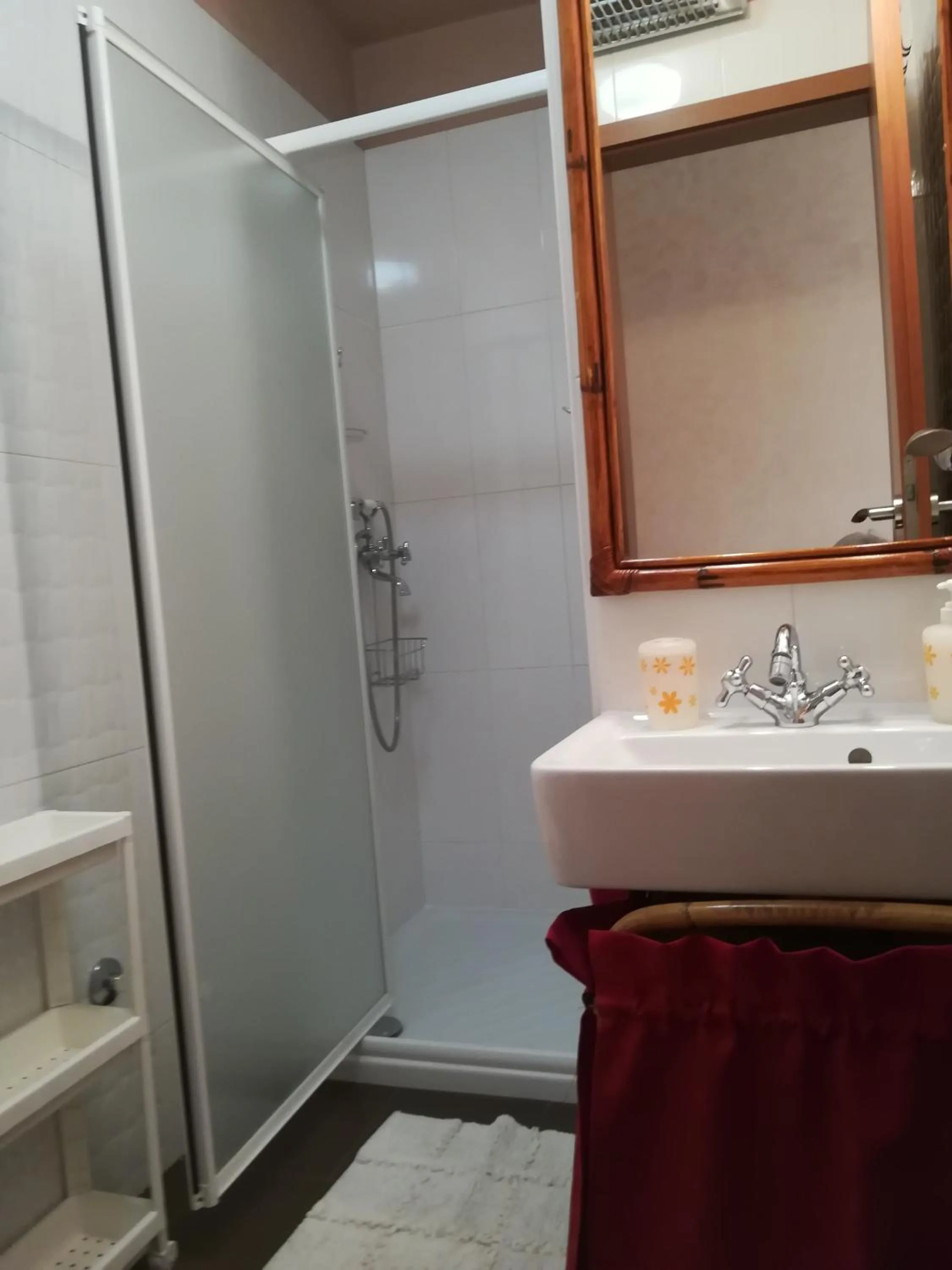 Shower in Apartmani Villa Otilija