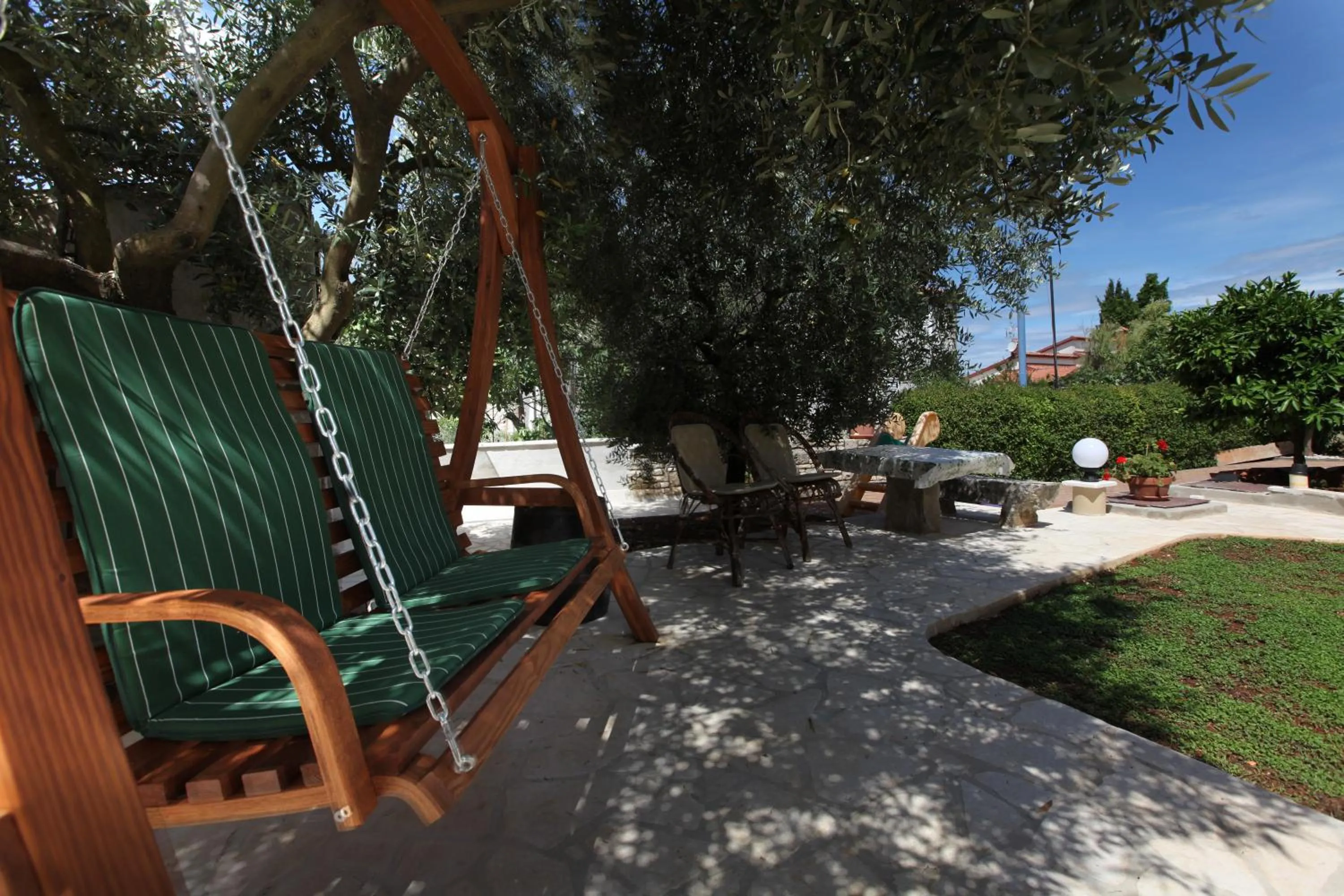 Garden in Apartmani Villa Otilija