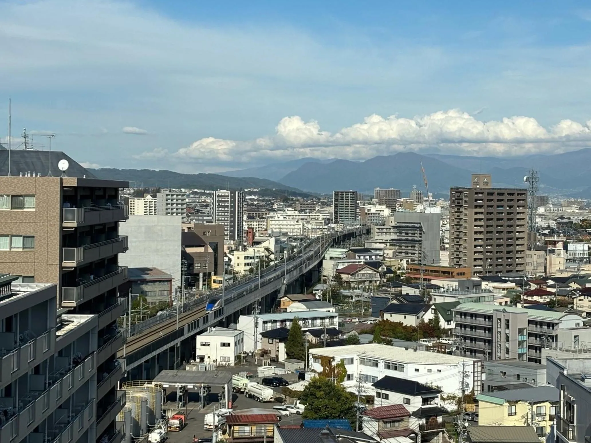 City view in Chateraise Hotel Nagano