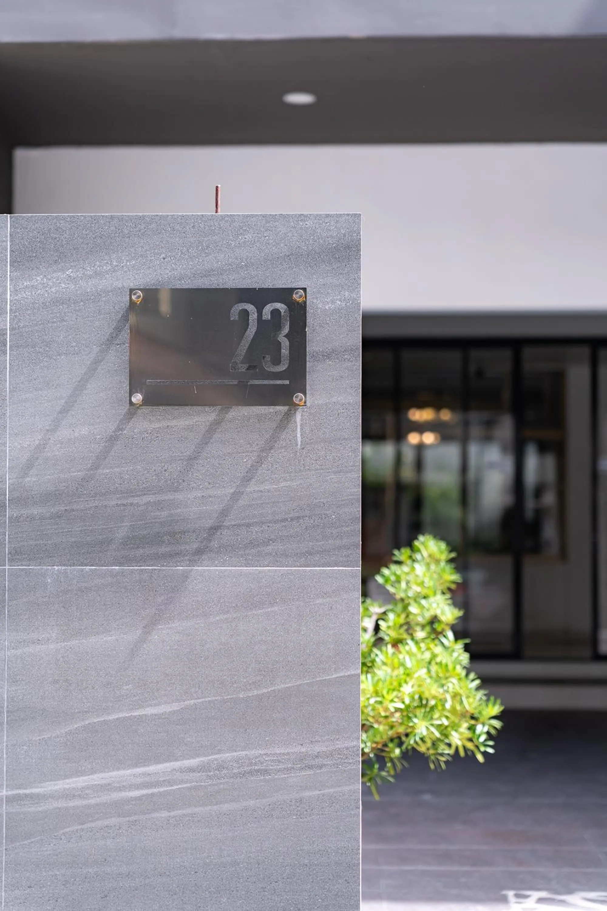 Facade/entrance in 23 AVA at Saladaeng