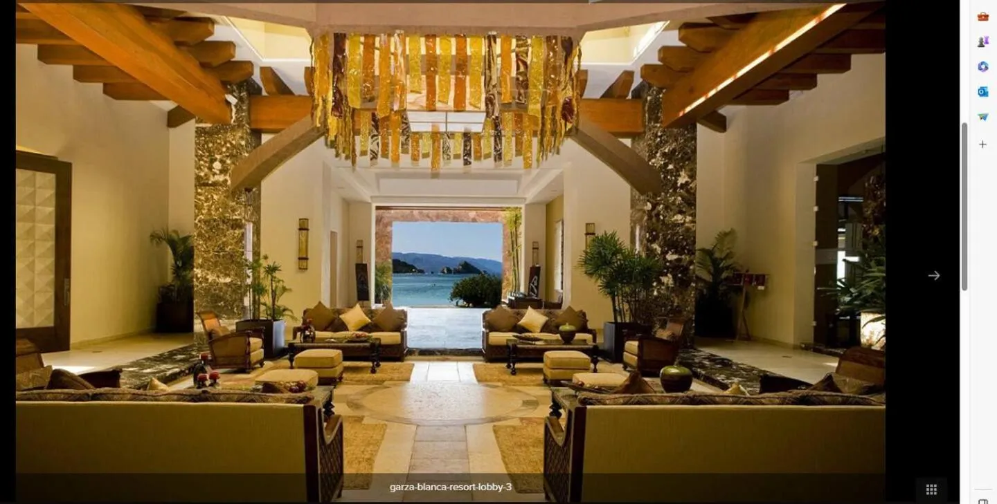 Lobby or reception in GARZA BLANCA PRESERVE RESORT & SPA