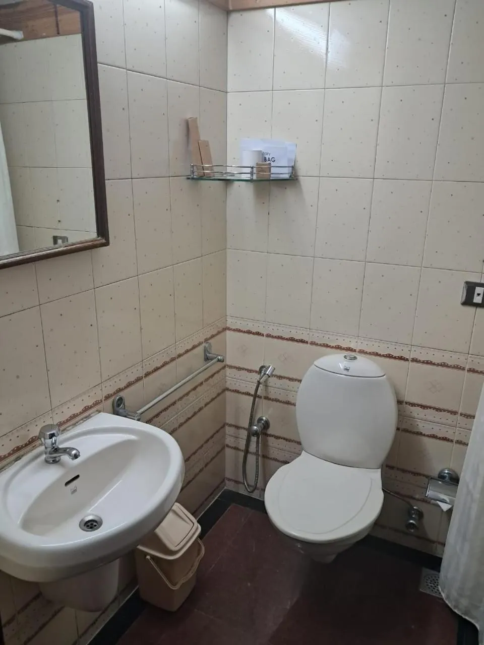 Toilet in Presidency Towers,Kochi