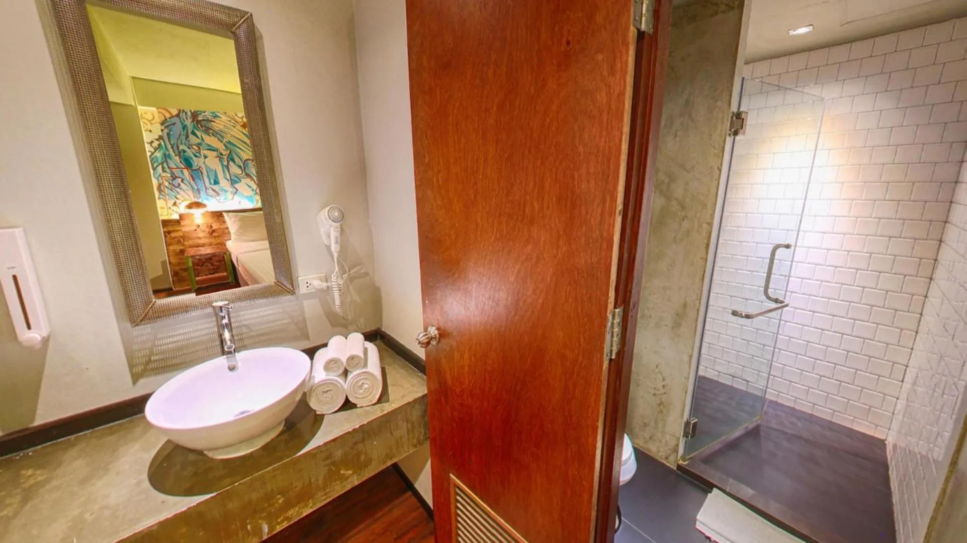 Bathroom in Cacha Hotel