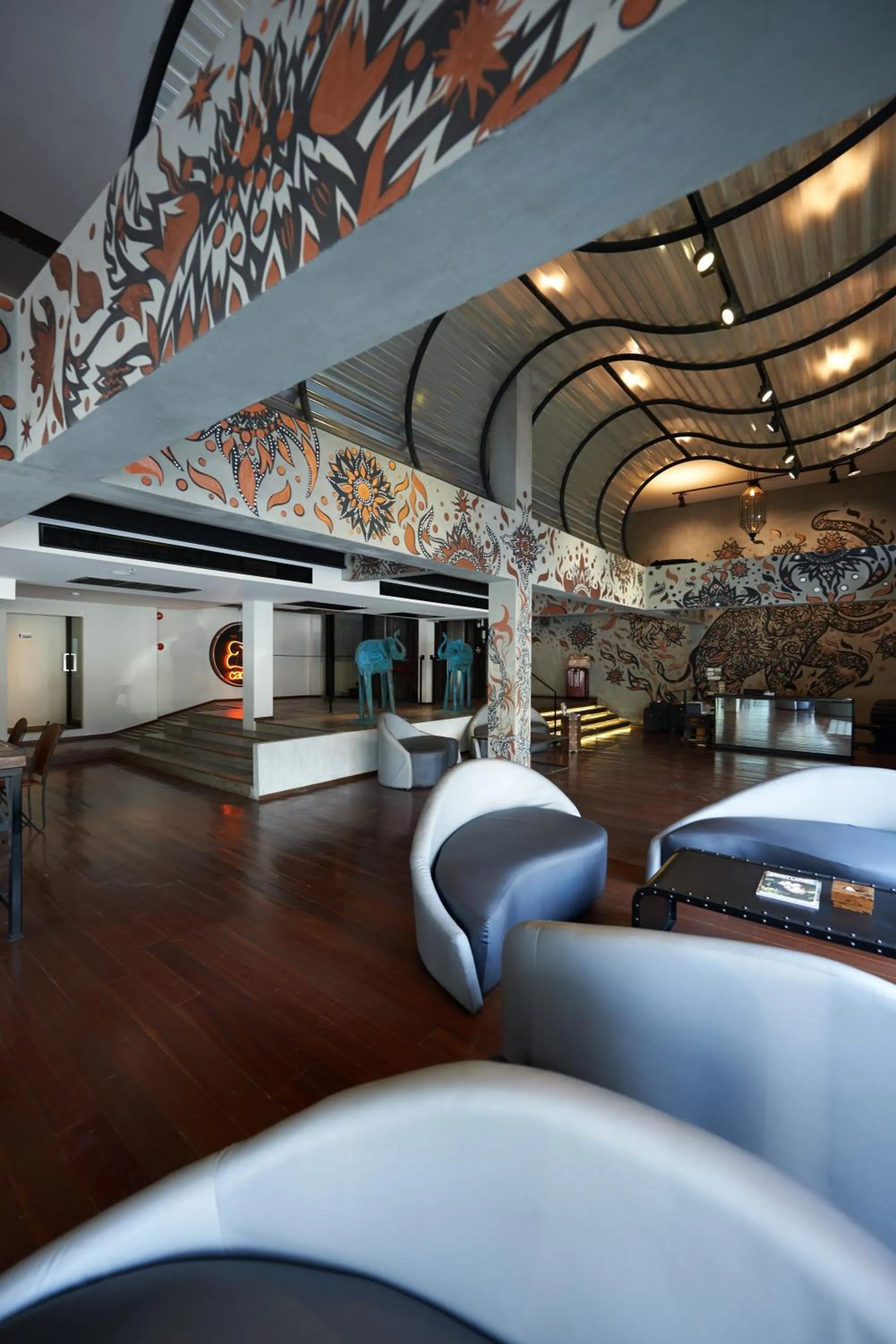 Decorative detail in Cacha Hotel