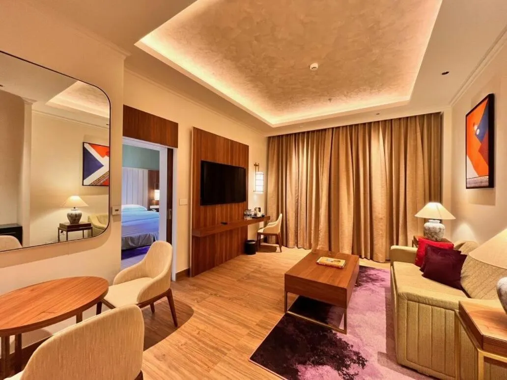 Living room in Vivanta Tawang