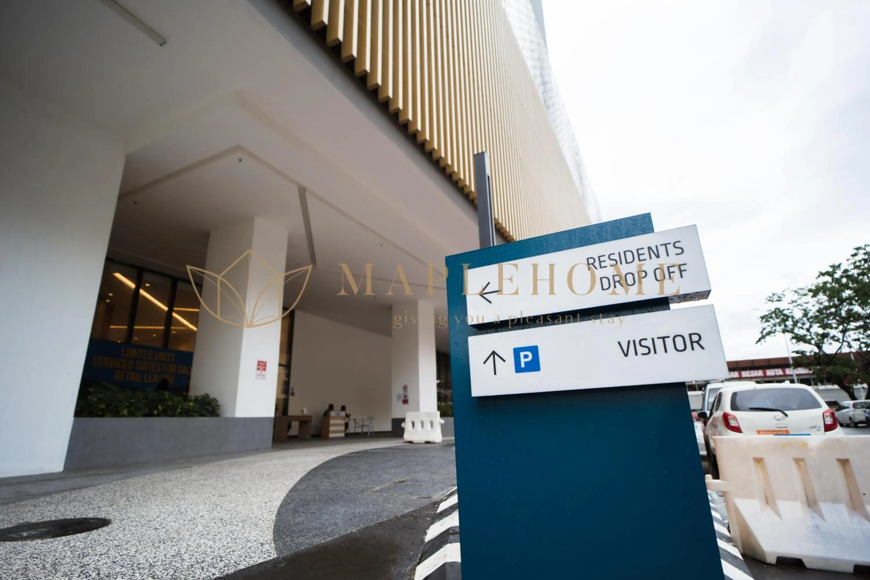 Parking in The Shore Premier Suites Kota Kinabalu