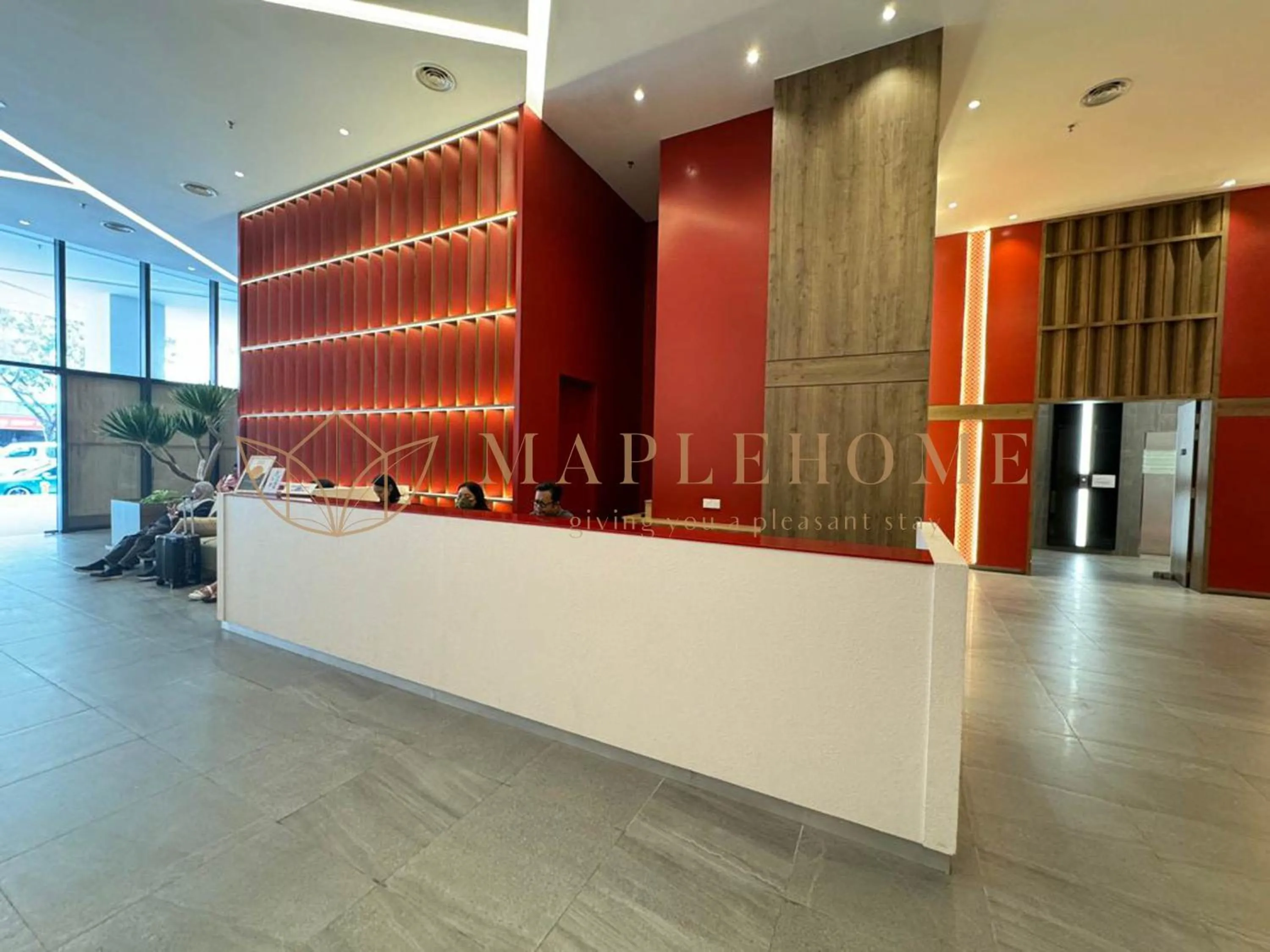 Lobby or reception in The Shore Premier Suites Kota Kinabalu