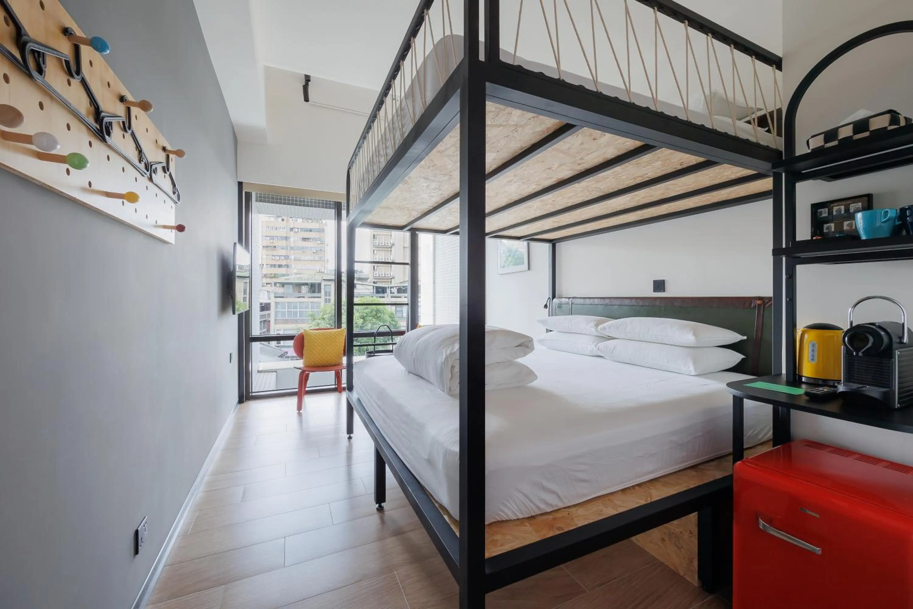 Photo of the whole room, Bed in 瀚寓夏天 Hanns Summer