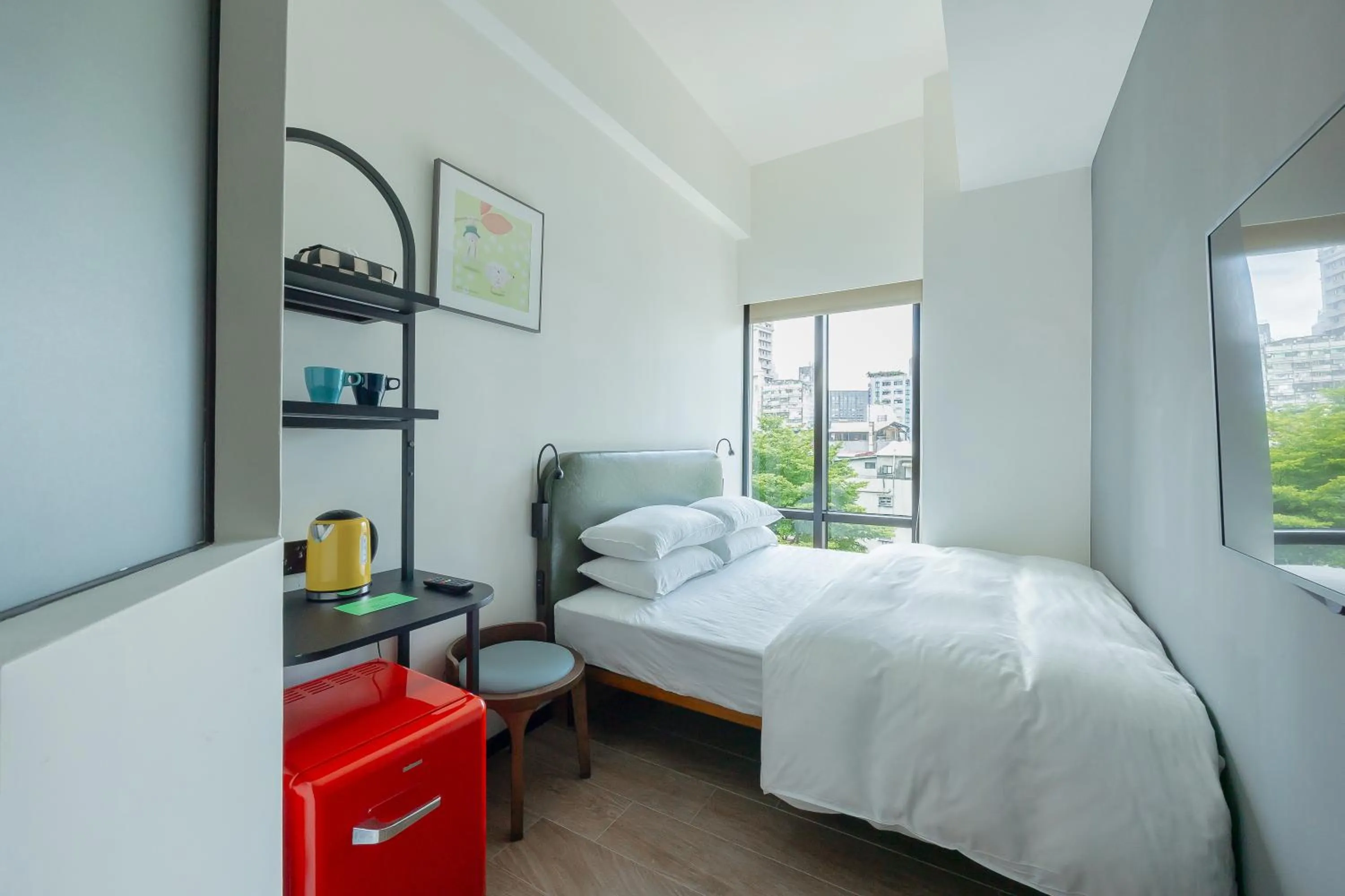 Photo of the whole room, Bed in 瀚寓夏天 Hanns Summer