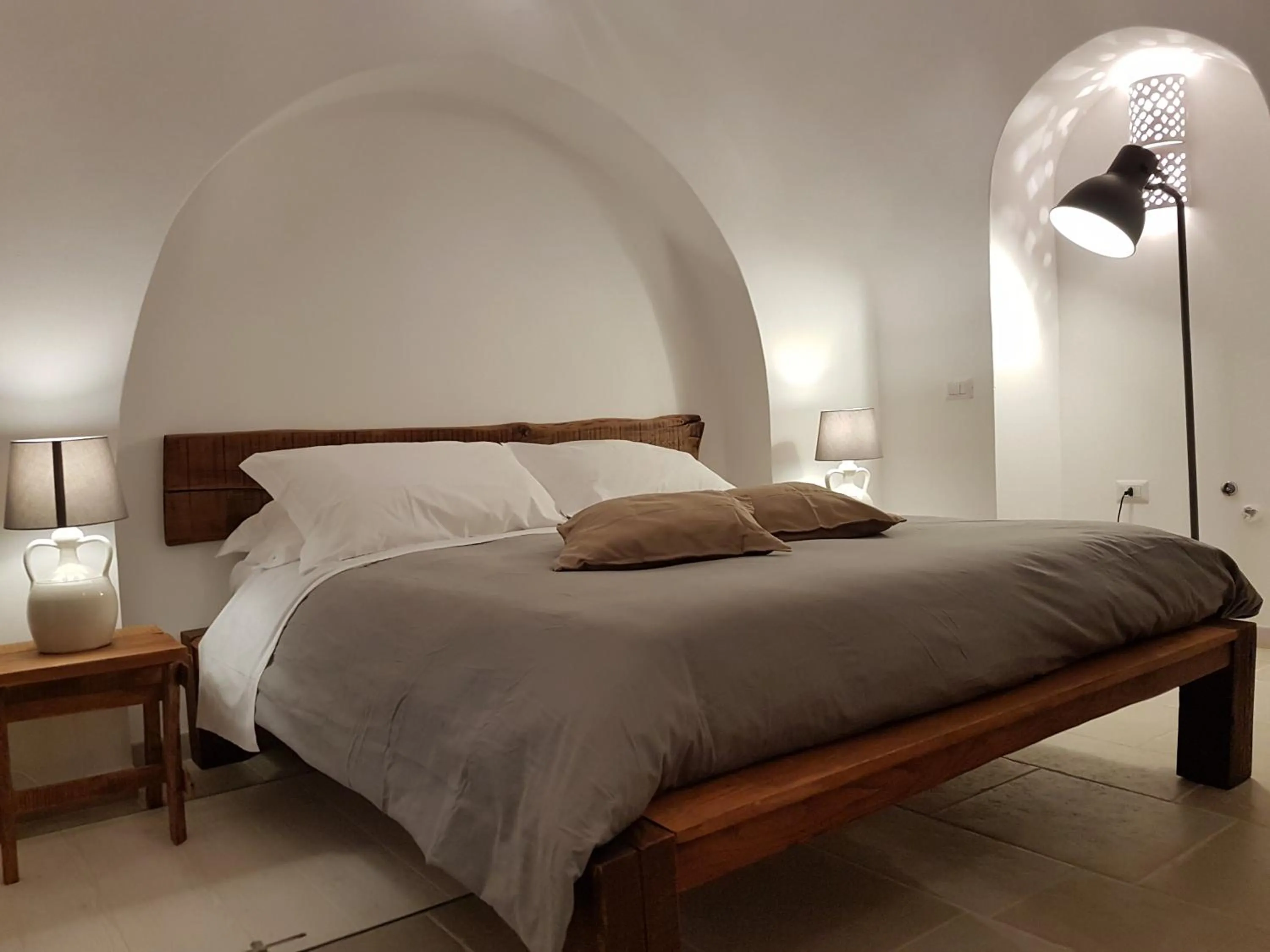 Bed in Trulli-eu Guesthouse Alberobello
