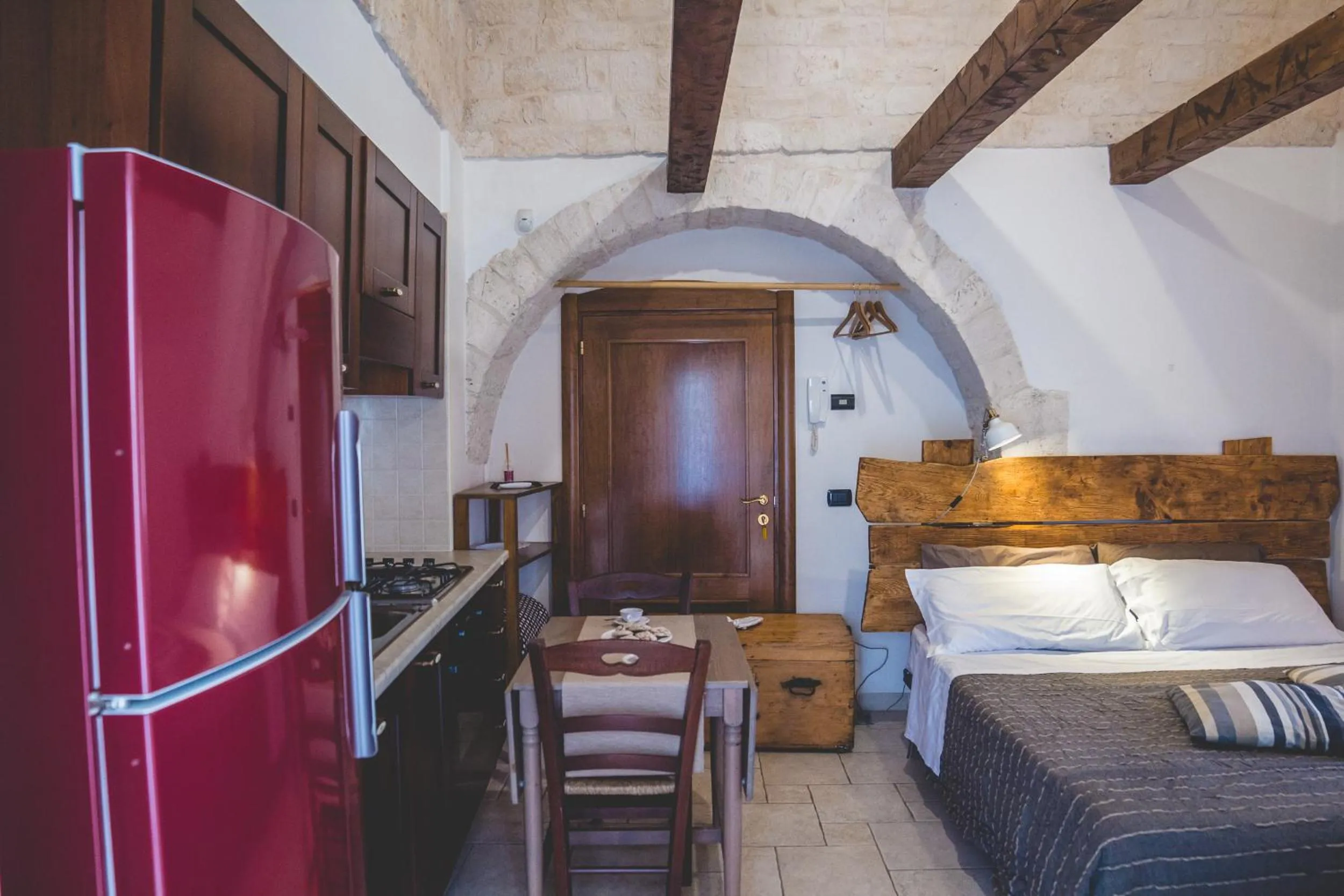 Bed in Trulli-eu Guesthouse Alberobello