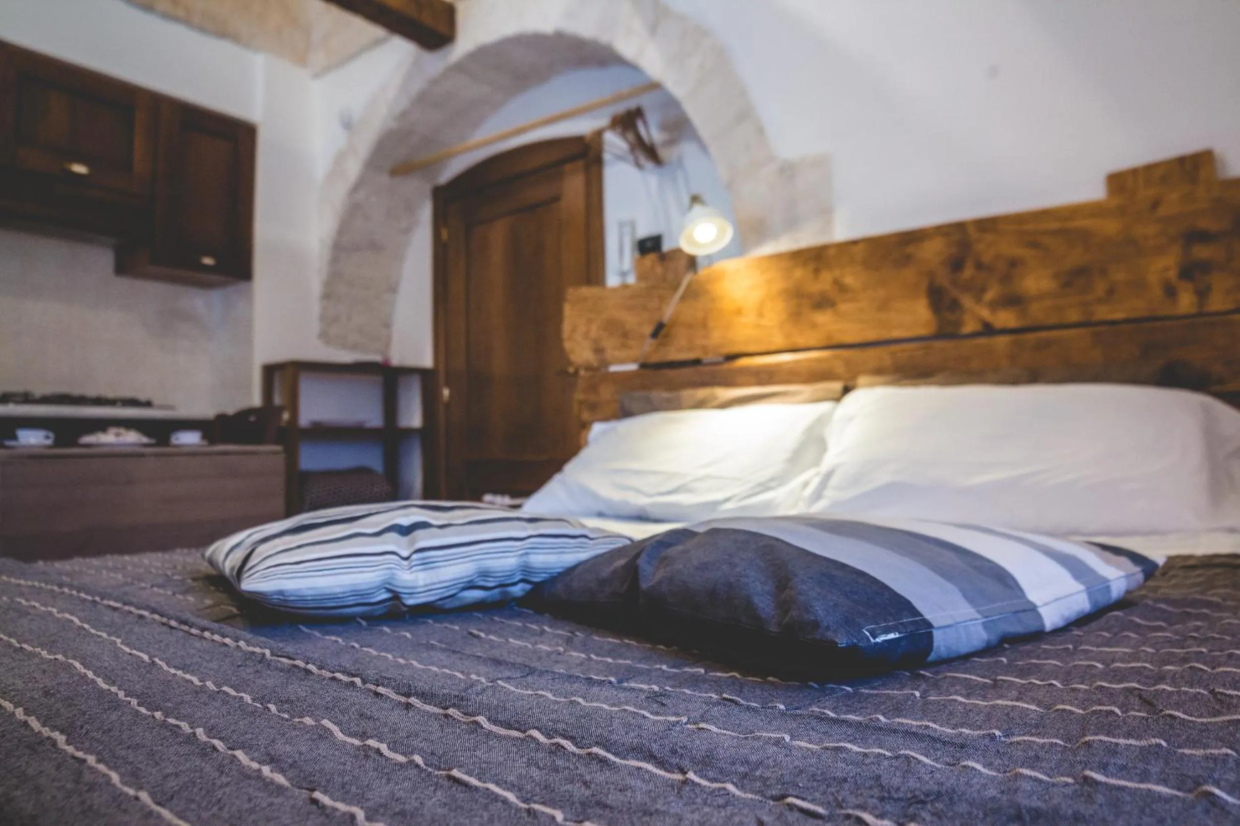 Bed in Trulli-eu Guesthouse Alberobello