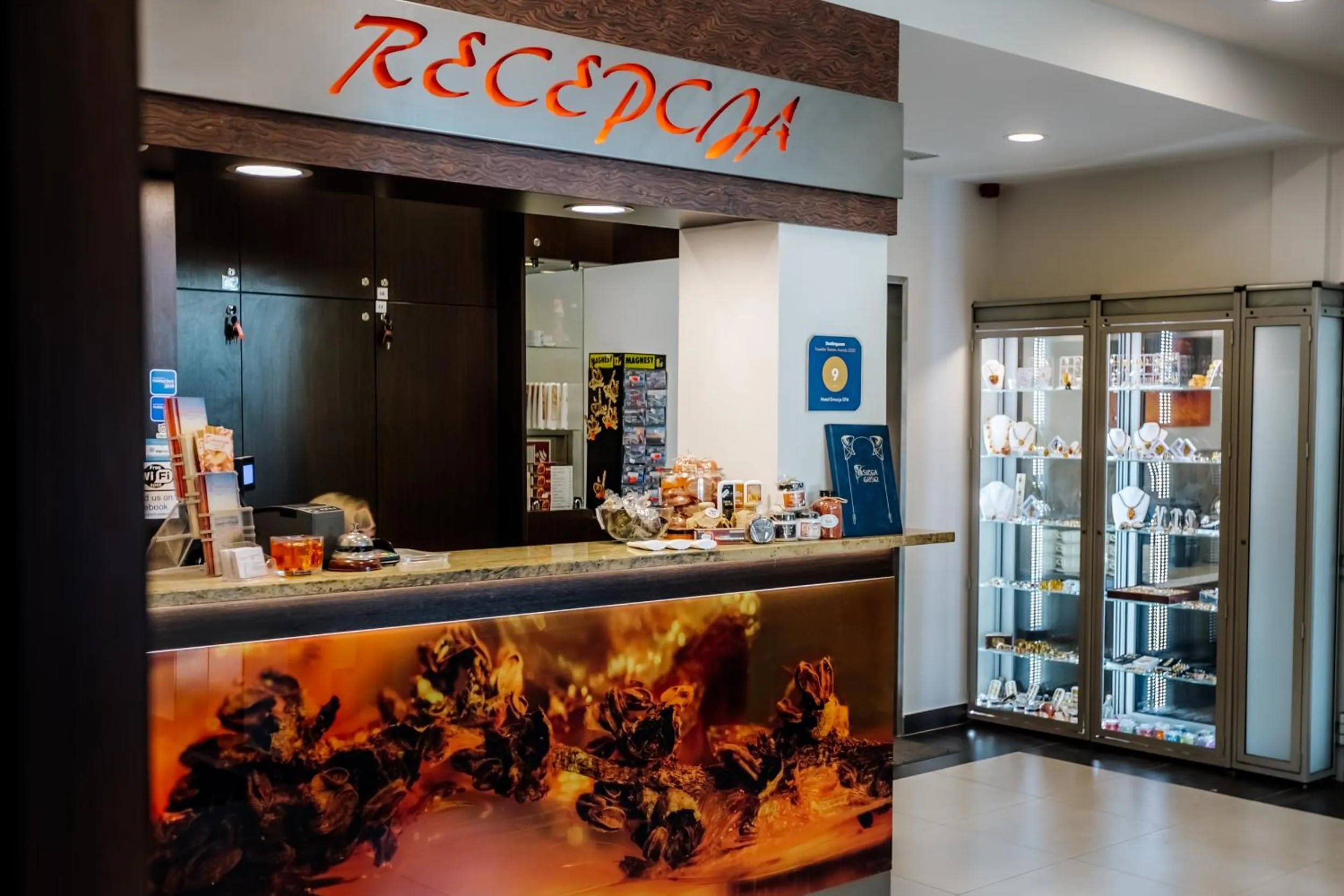 Lobby or reception in Hotel Emocja SPA