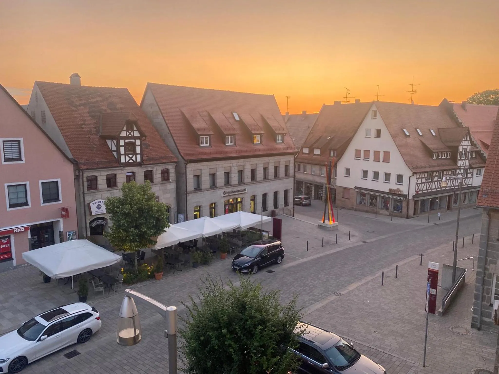 Property building in Hotel Nürnberger Hof in Altdorf
