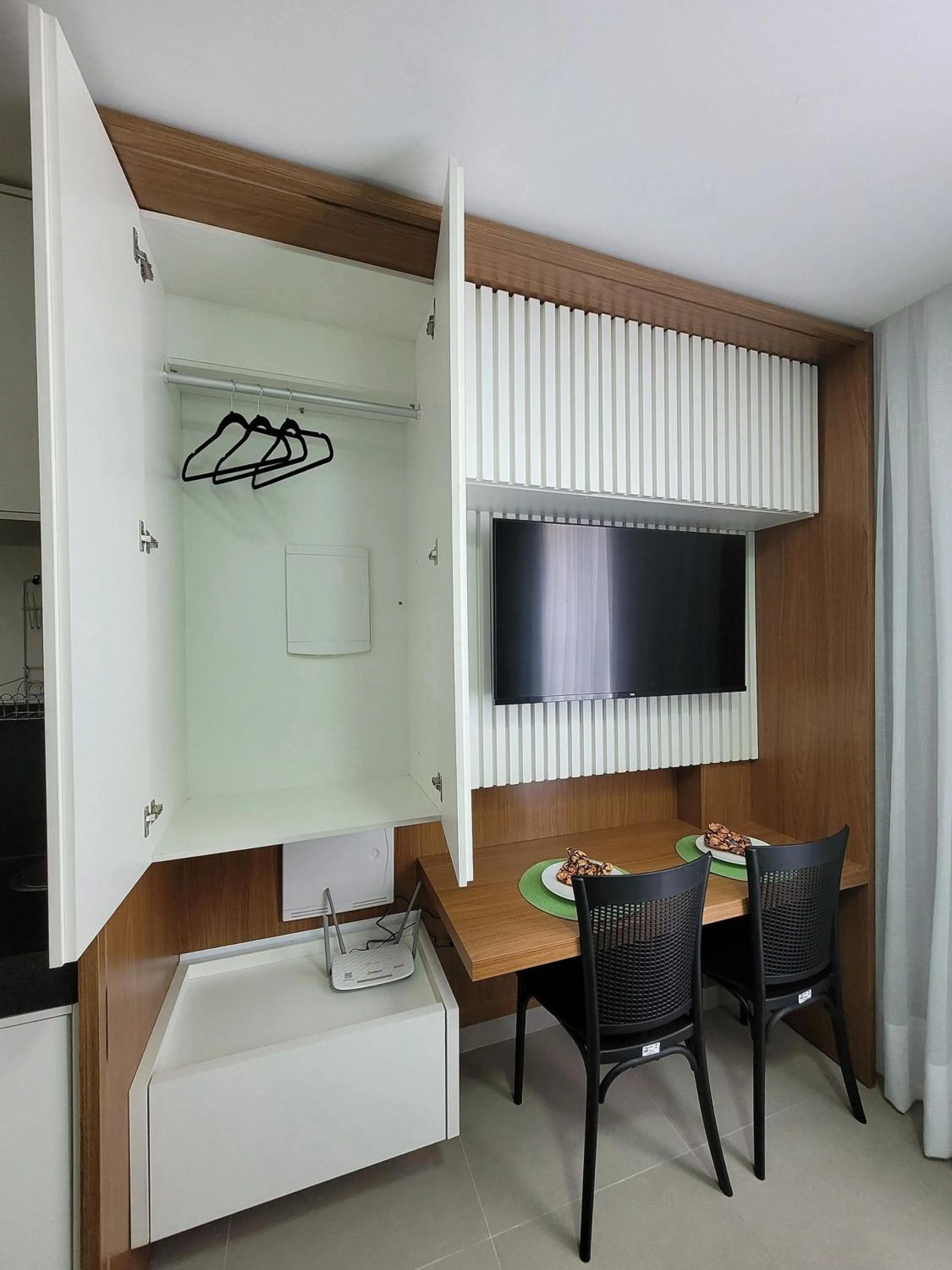 TV and multimedia in Belo flat na praia do Bessa