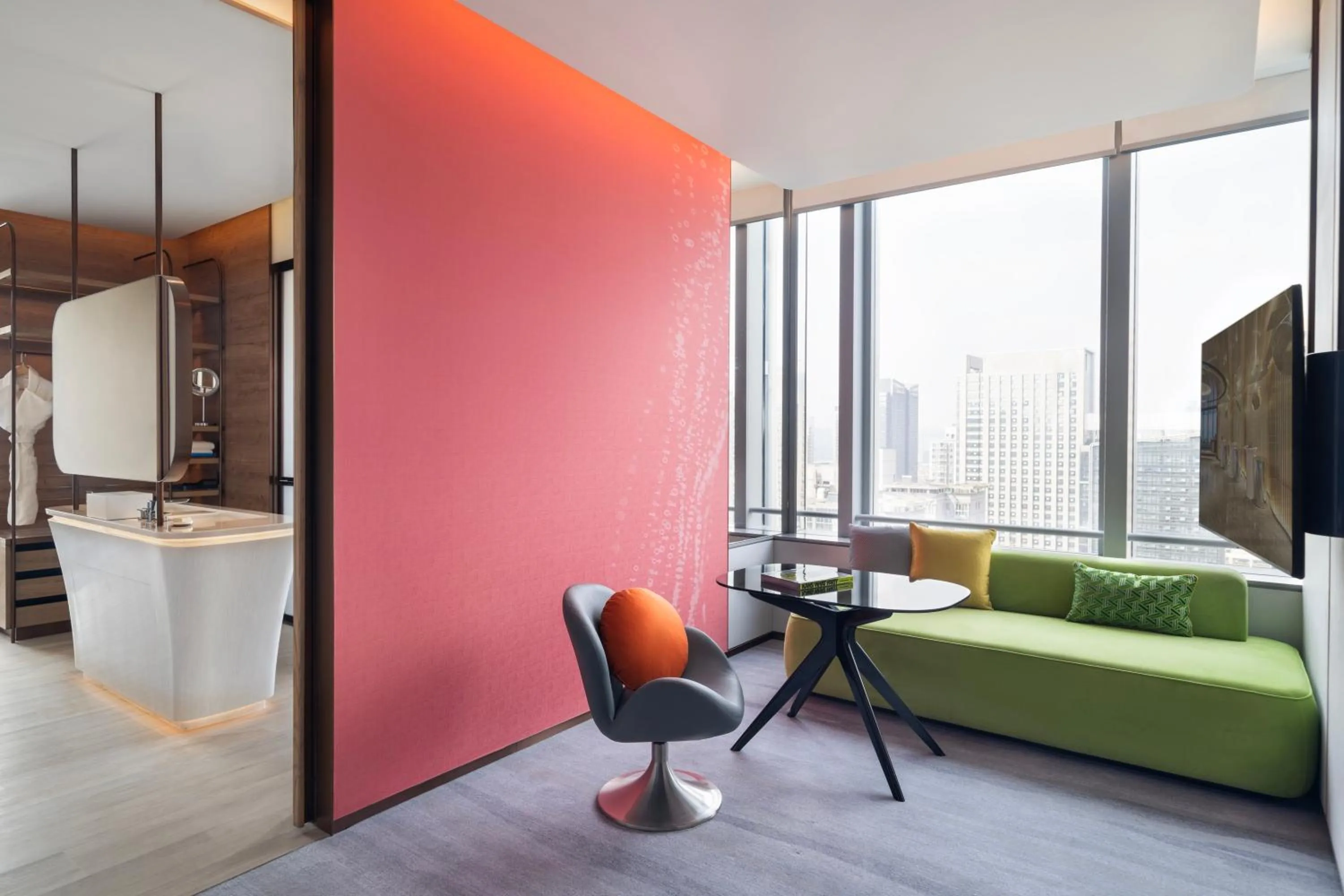 Living room, Bed in Maqo Changsha