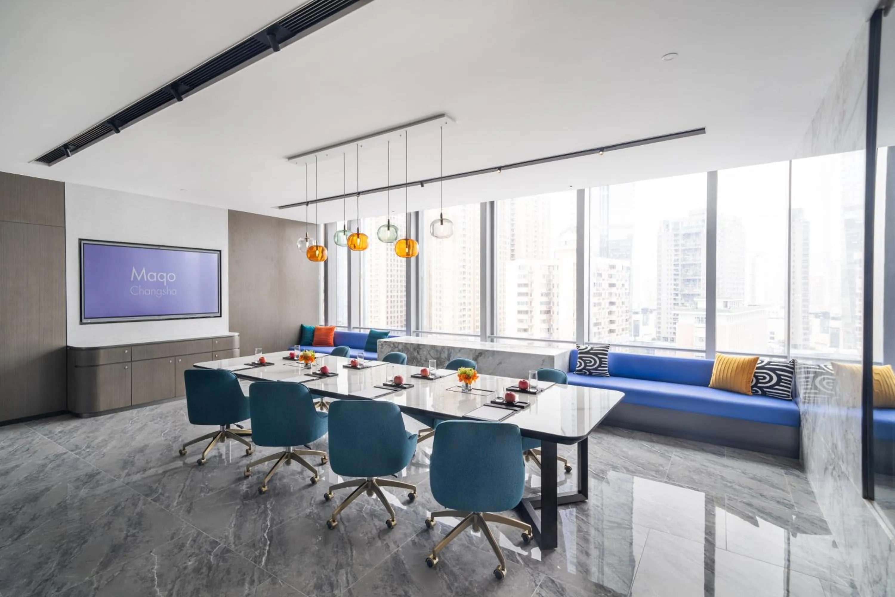 Dining area in Maqo Changsha