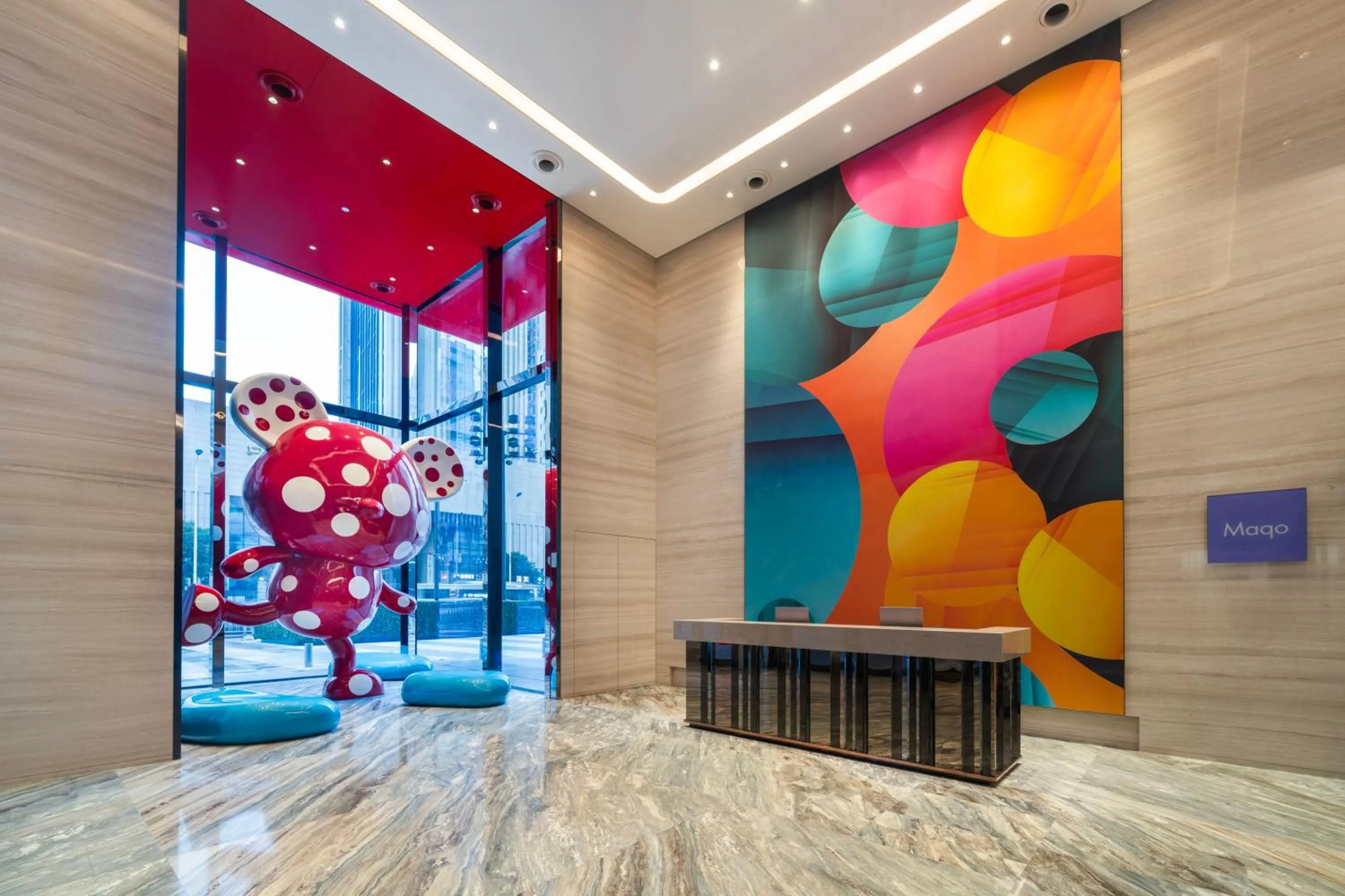 Lobby or reception in Maqo Changsha