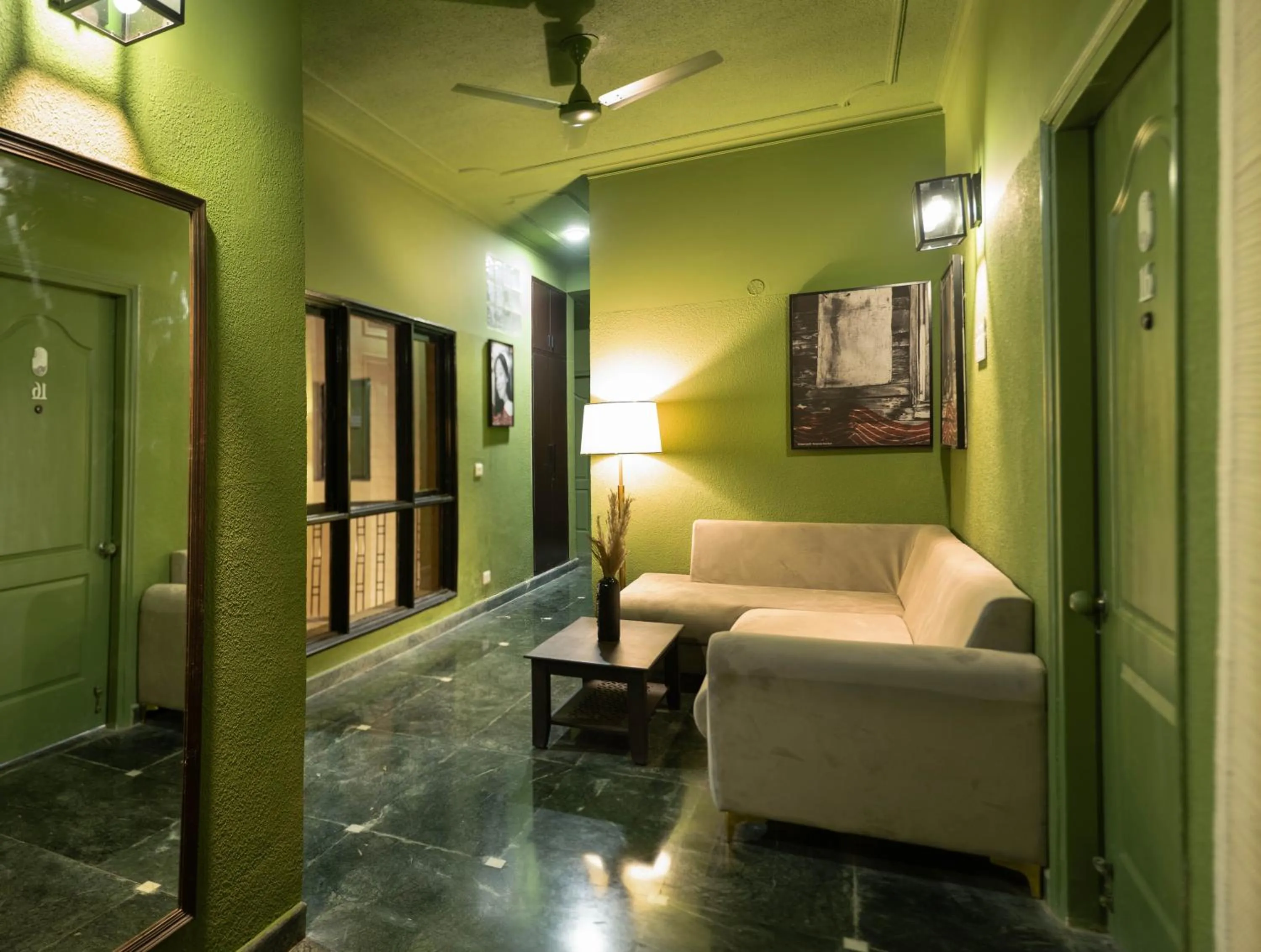 Living room in Firebrick Boutique Residences - GARNET HOUSE