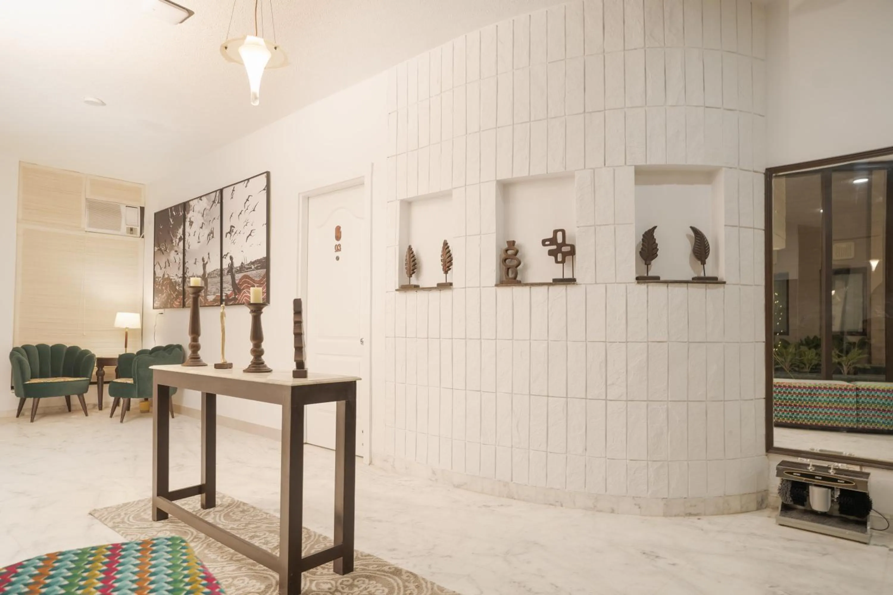 Seating area in Firebrick Boutique Residences - GARNET HOUSE