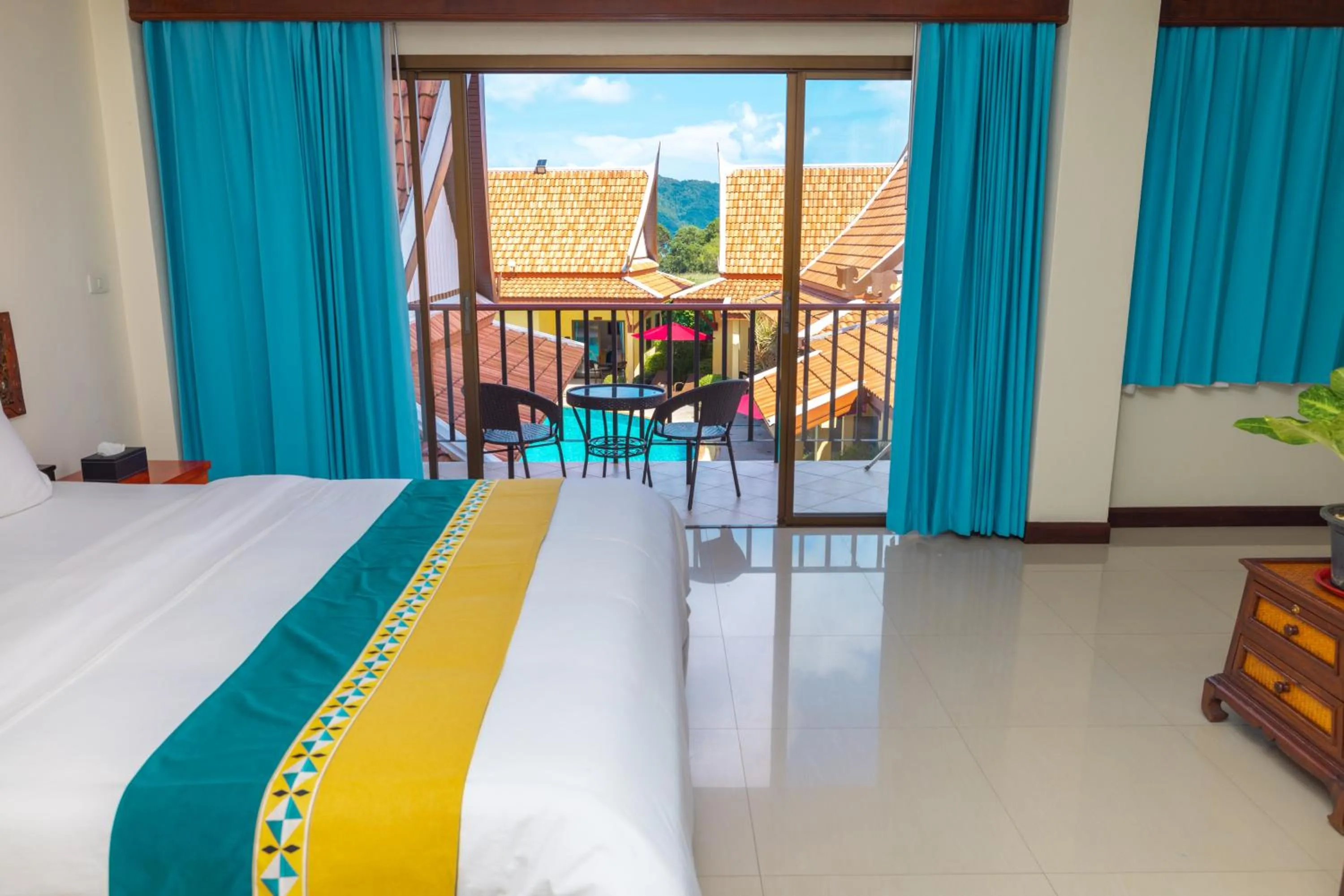 Bed in Kana Hotel Phuket普吉岛卡娜酒店