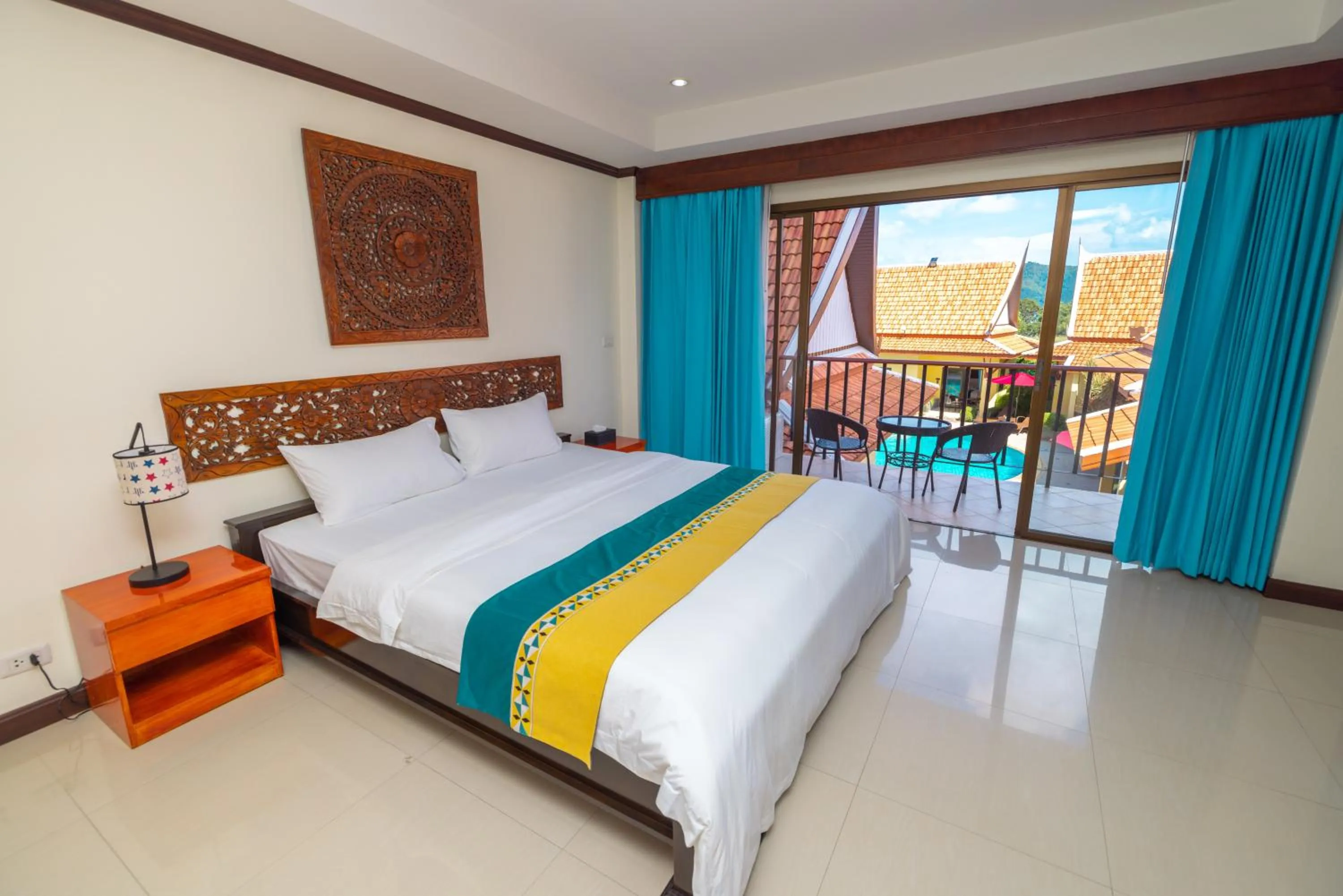 Bed in Kana Hotel Phuket普吉岛卡娜酒店