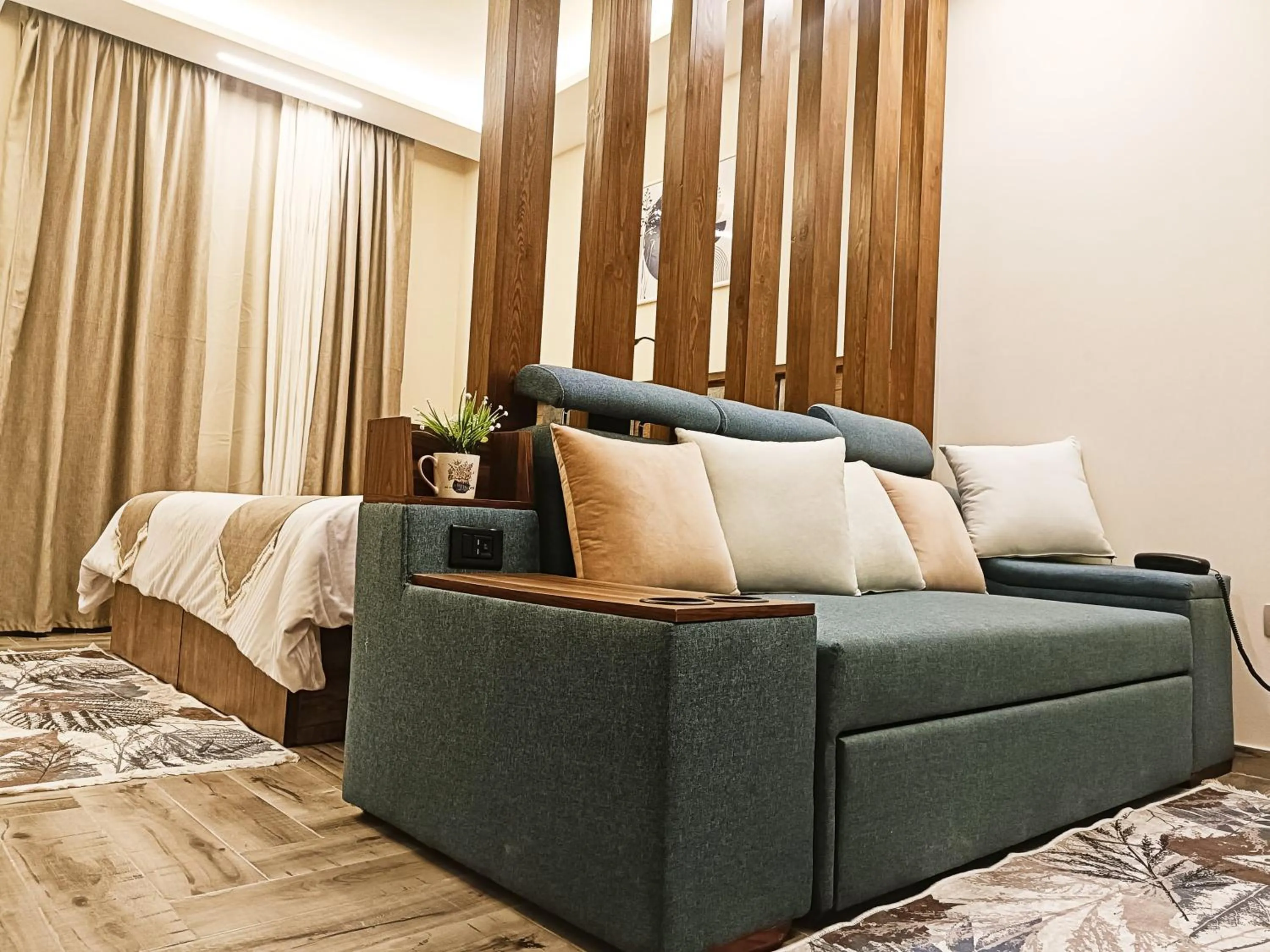 Seating area in My Villa