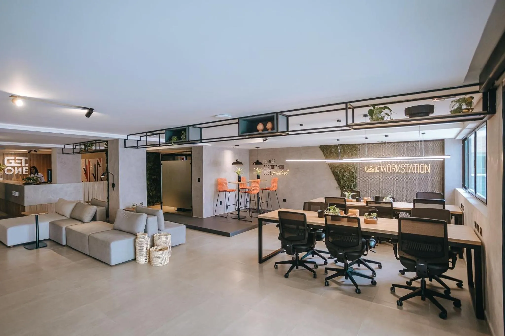 Lobby or reception in Maravilhoso Studio no Bessa