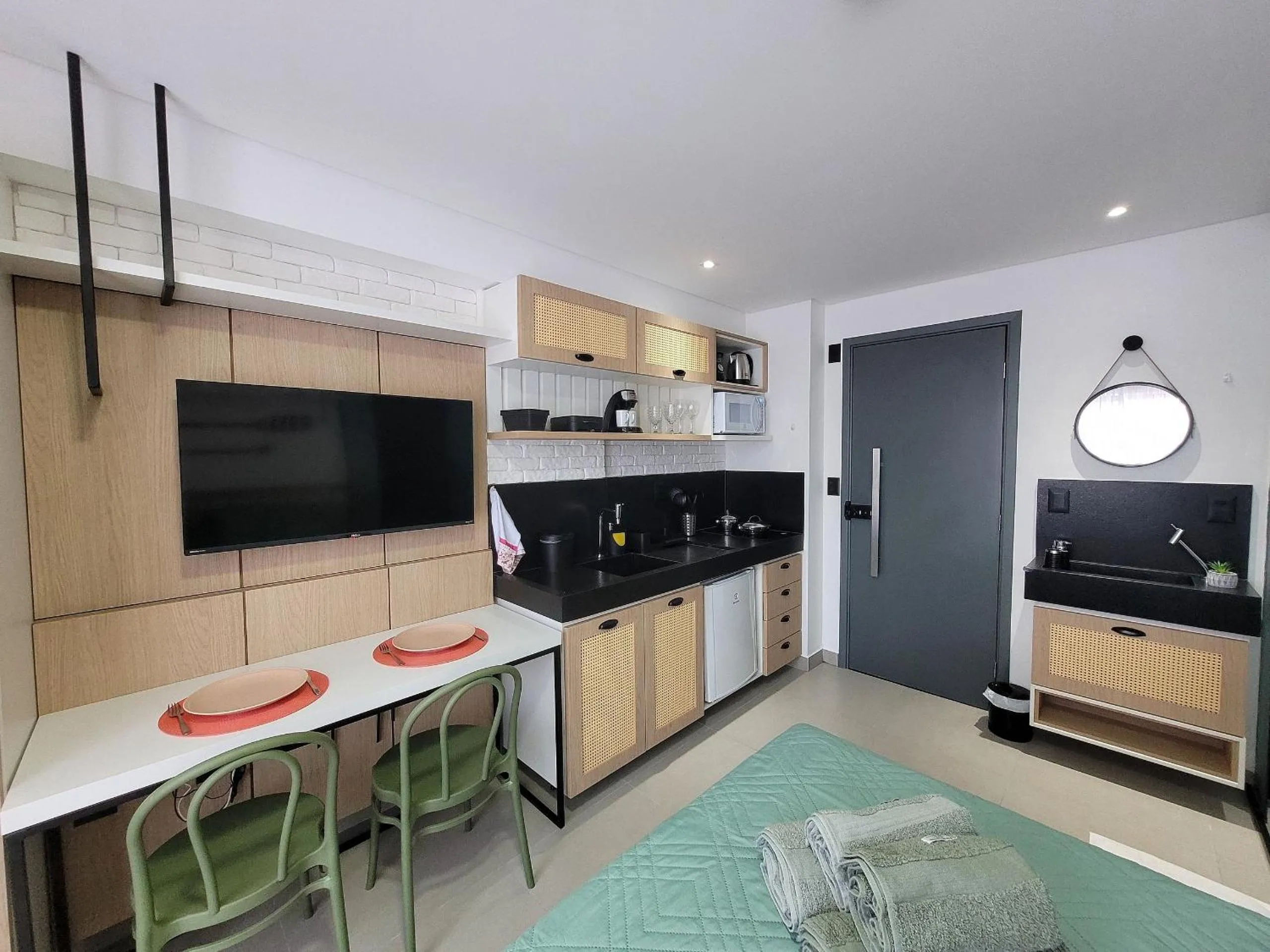 Bedroom in Maravilhoso Studio no Bessa