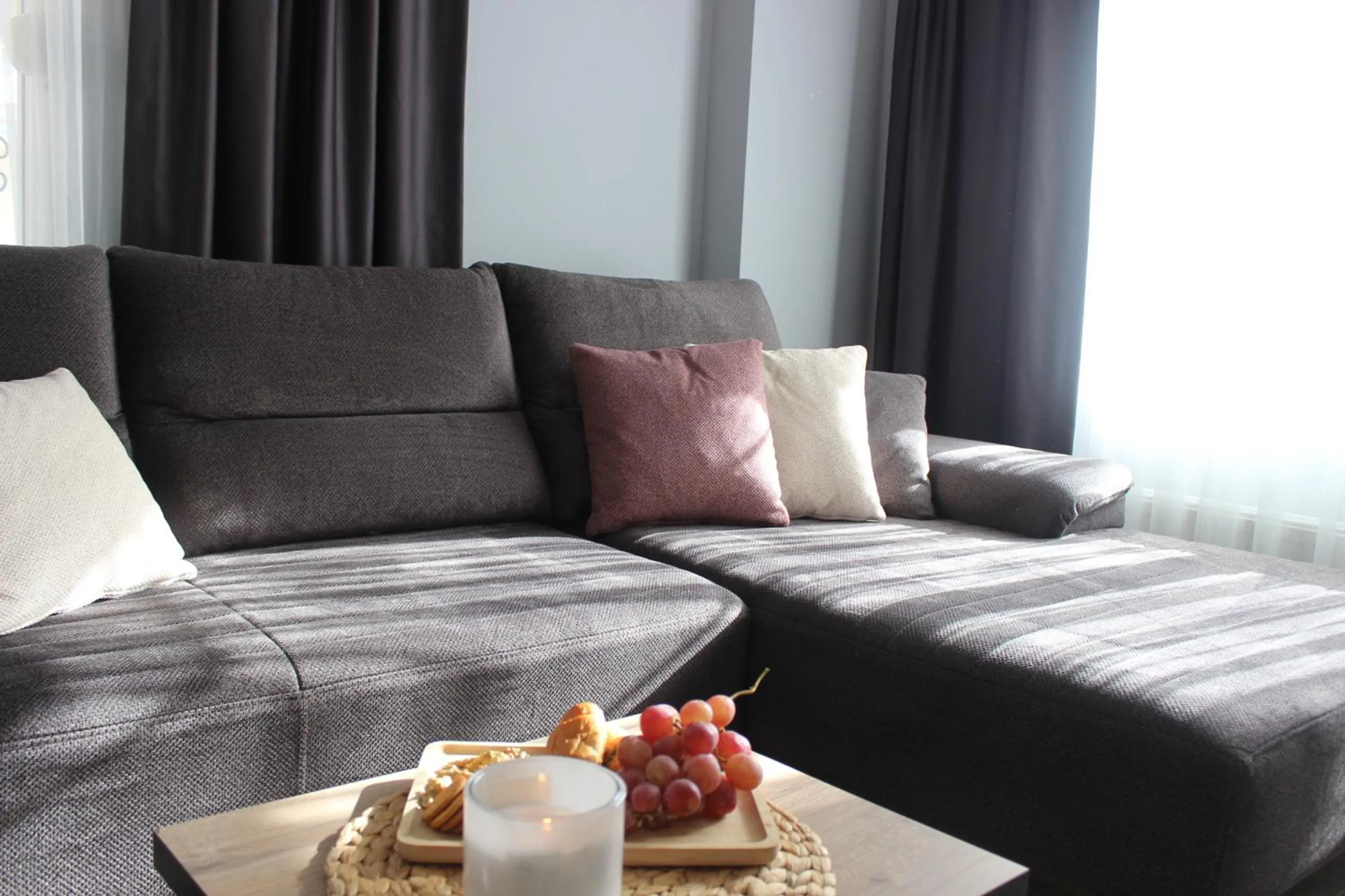 Seating area in Cosy Suite