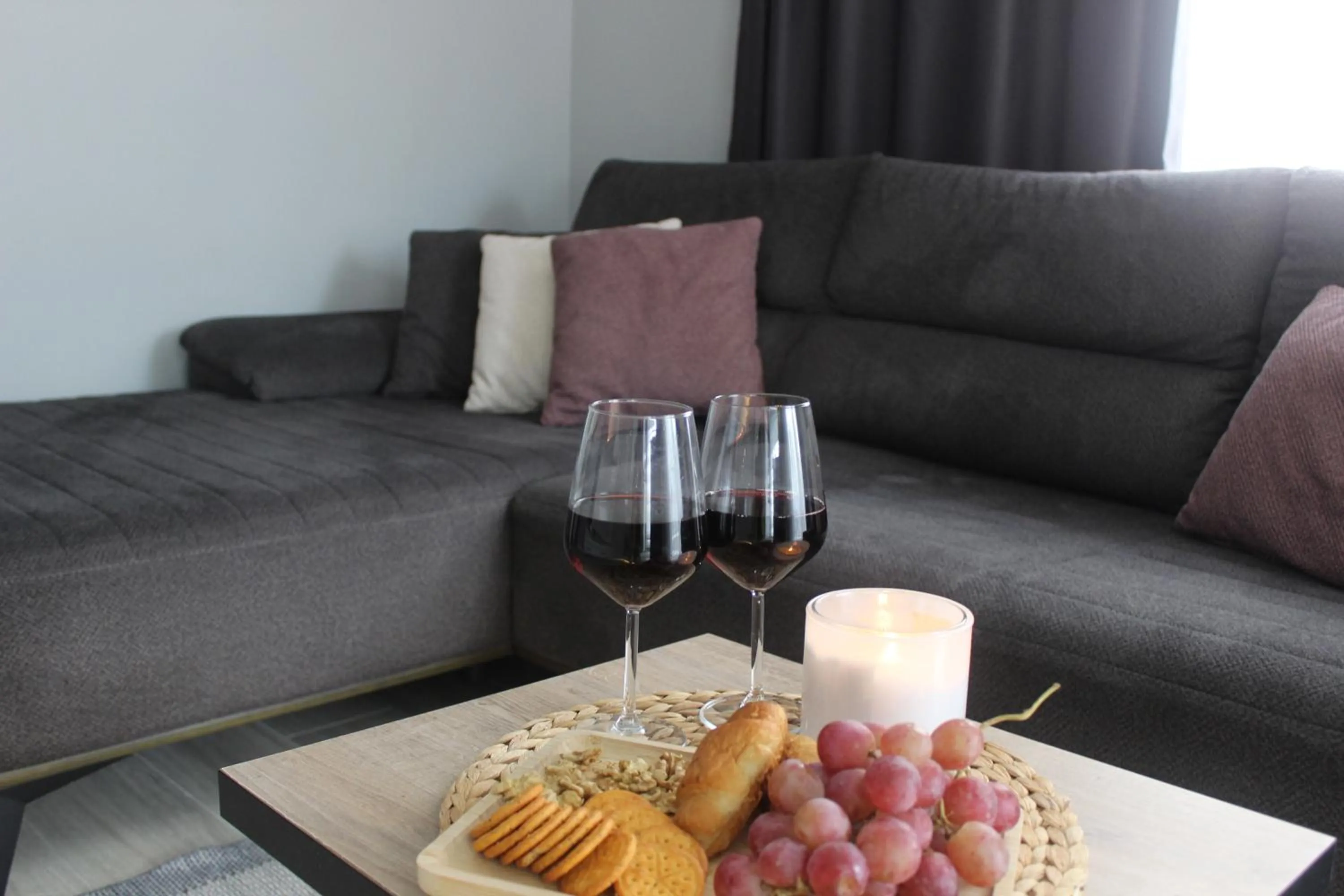 Living room in Cosy Suite