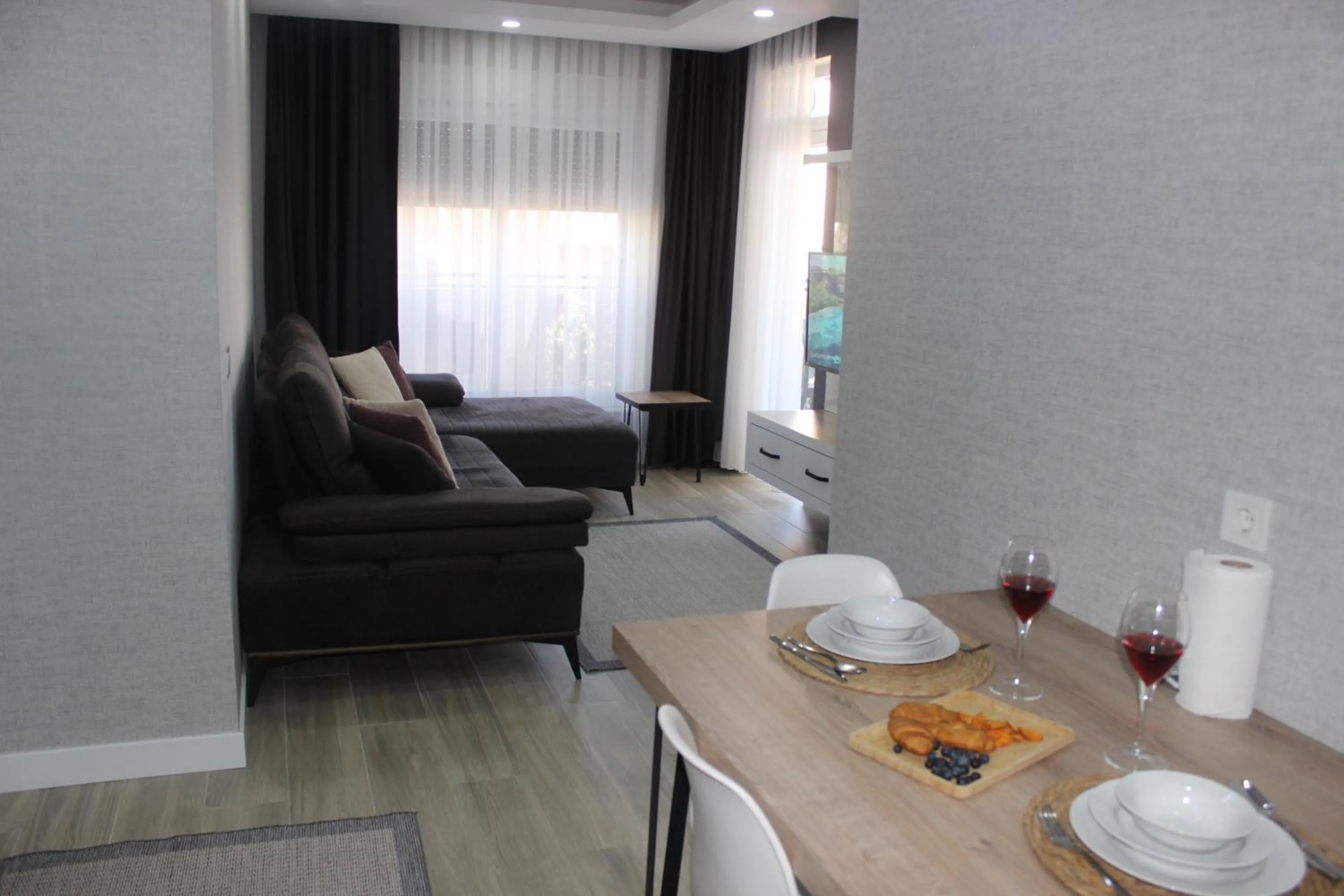 Living room in Cosy Suite