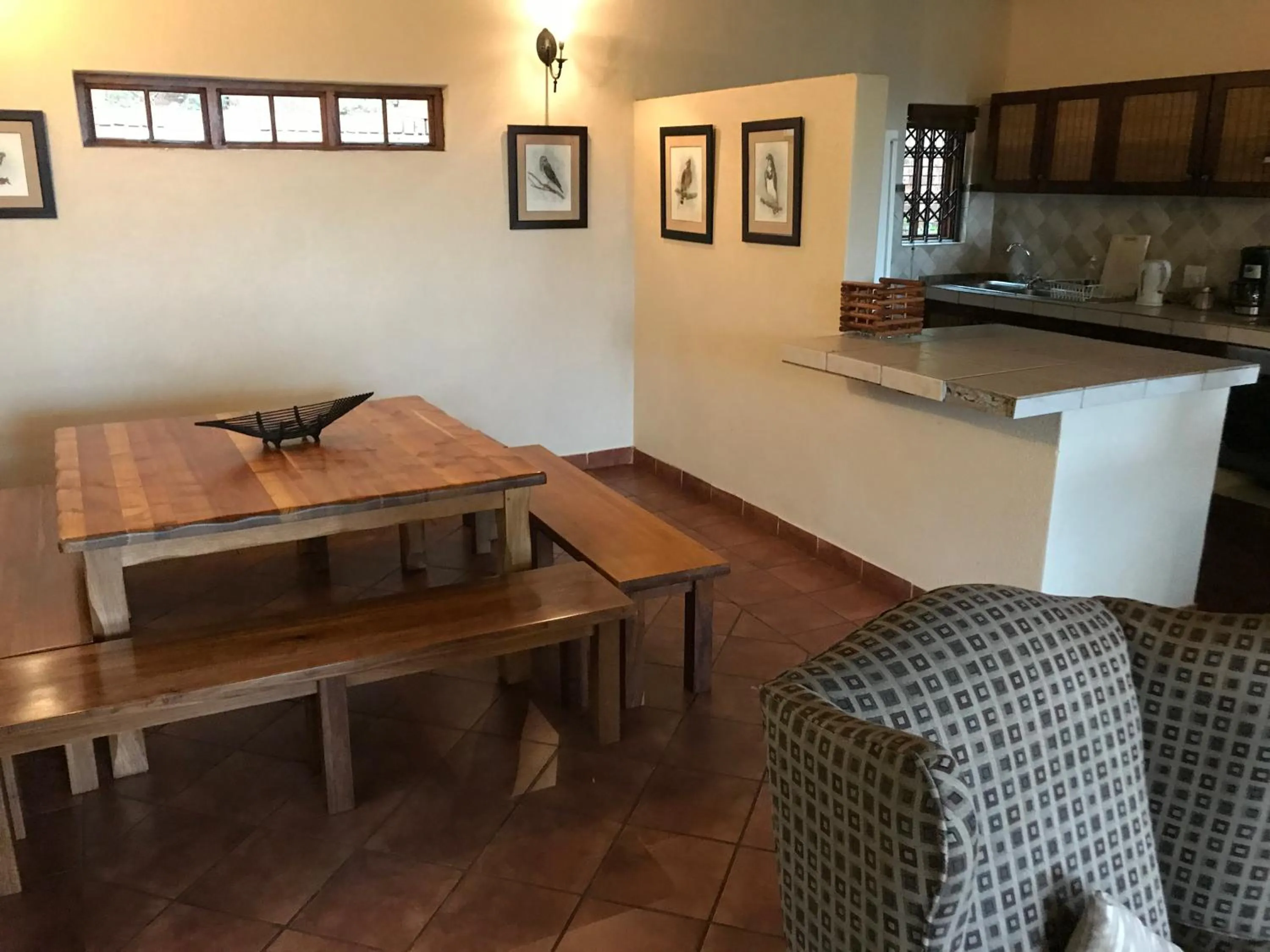 Kitchen or kitchenette in Amafu Forest Lodge