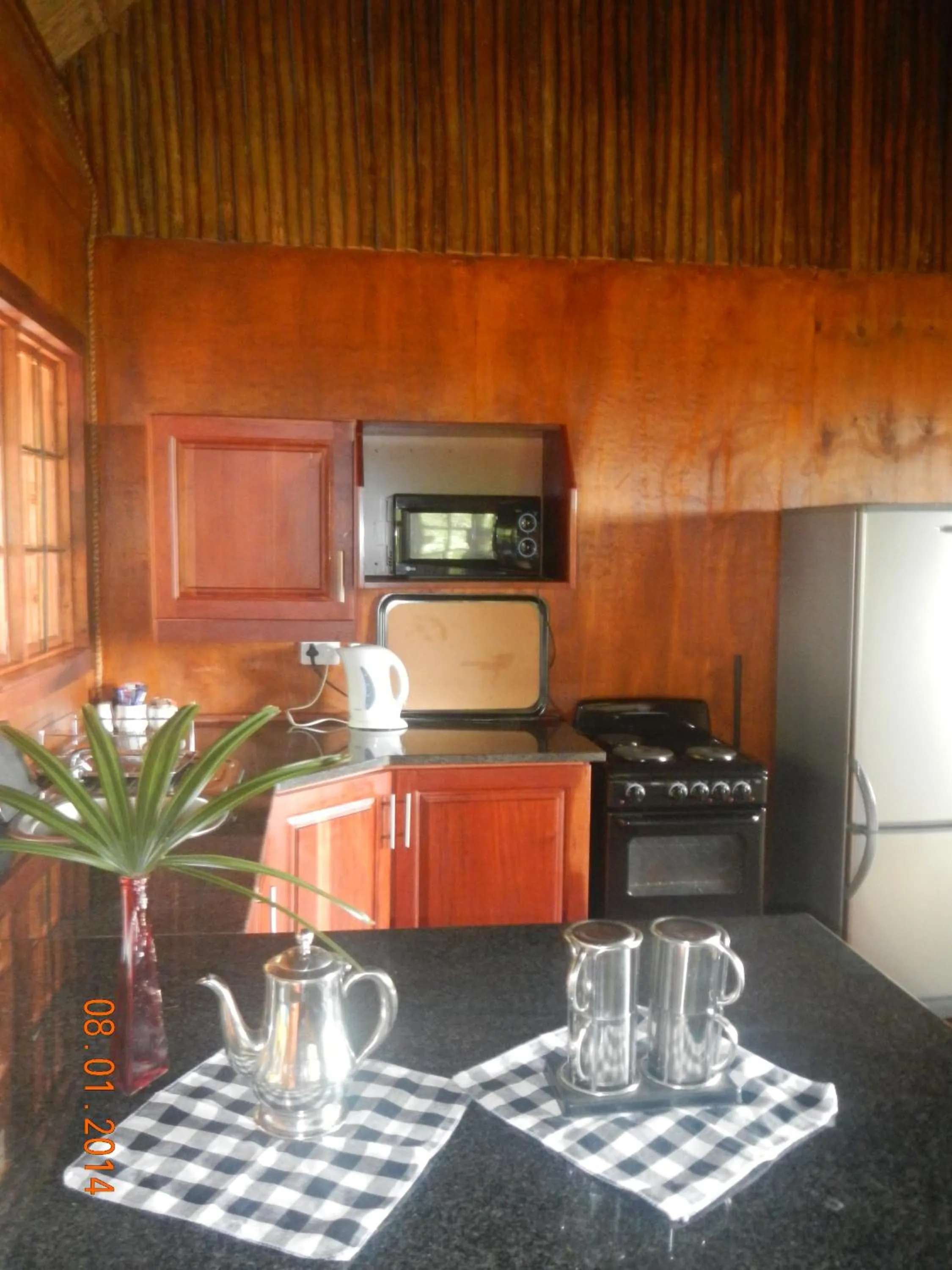 Kitchen or kitchenette in Amafu Forest Lodge