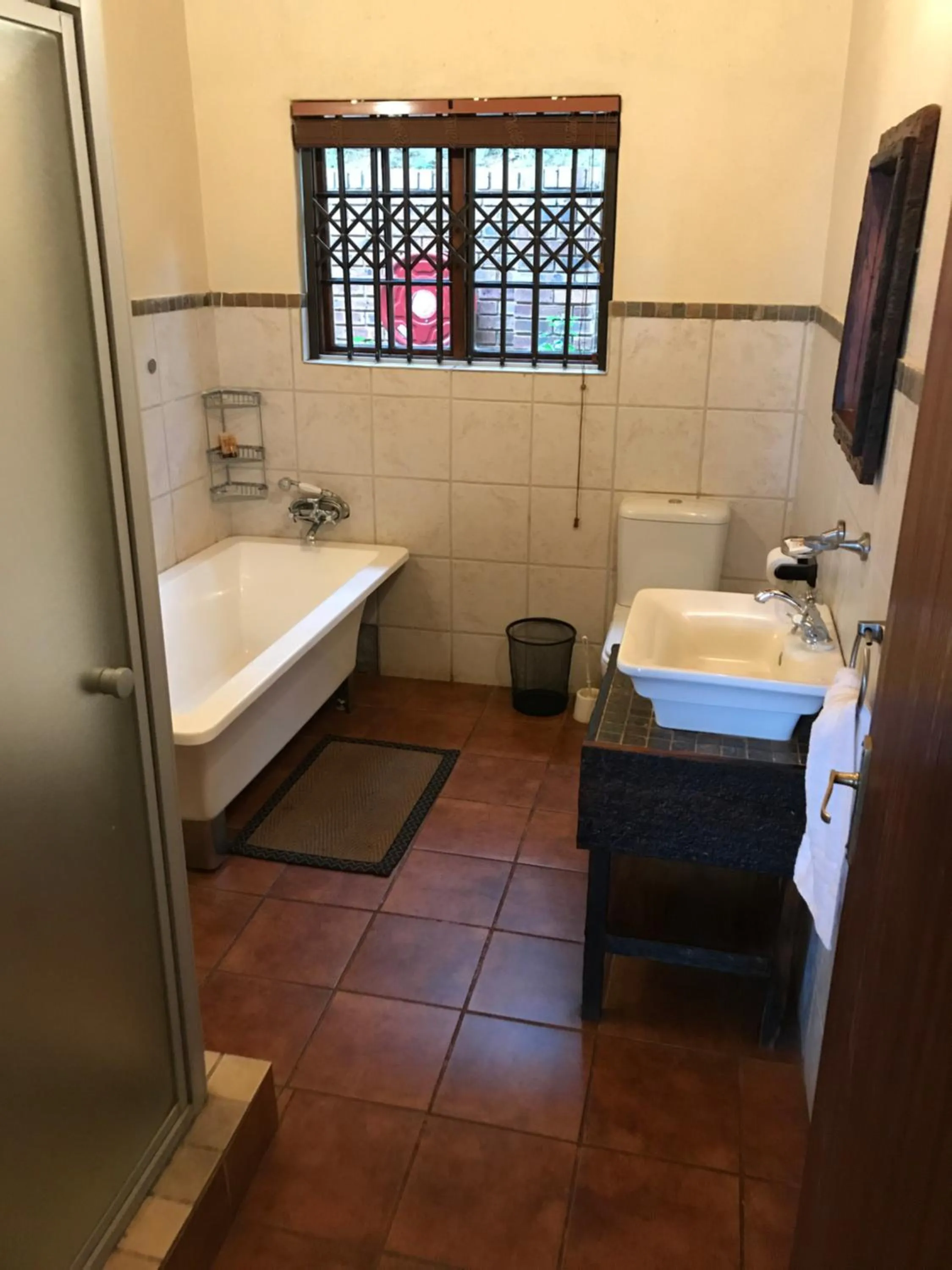 Bathroom in Amafu Forest Lodge