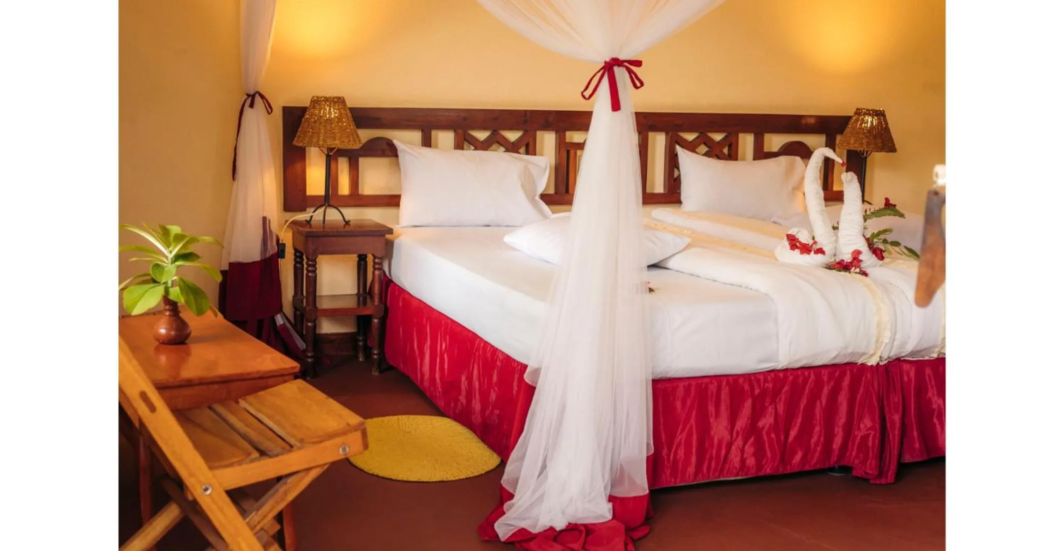 Bed in Kia Airport Lodge