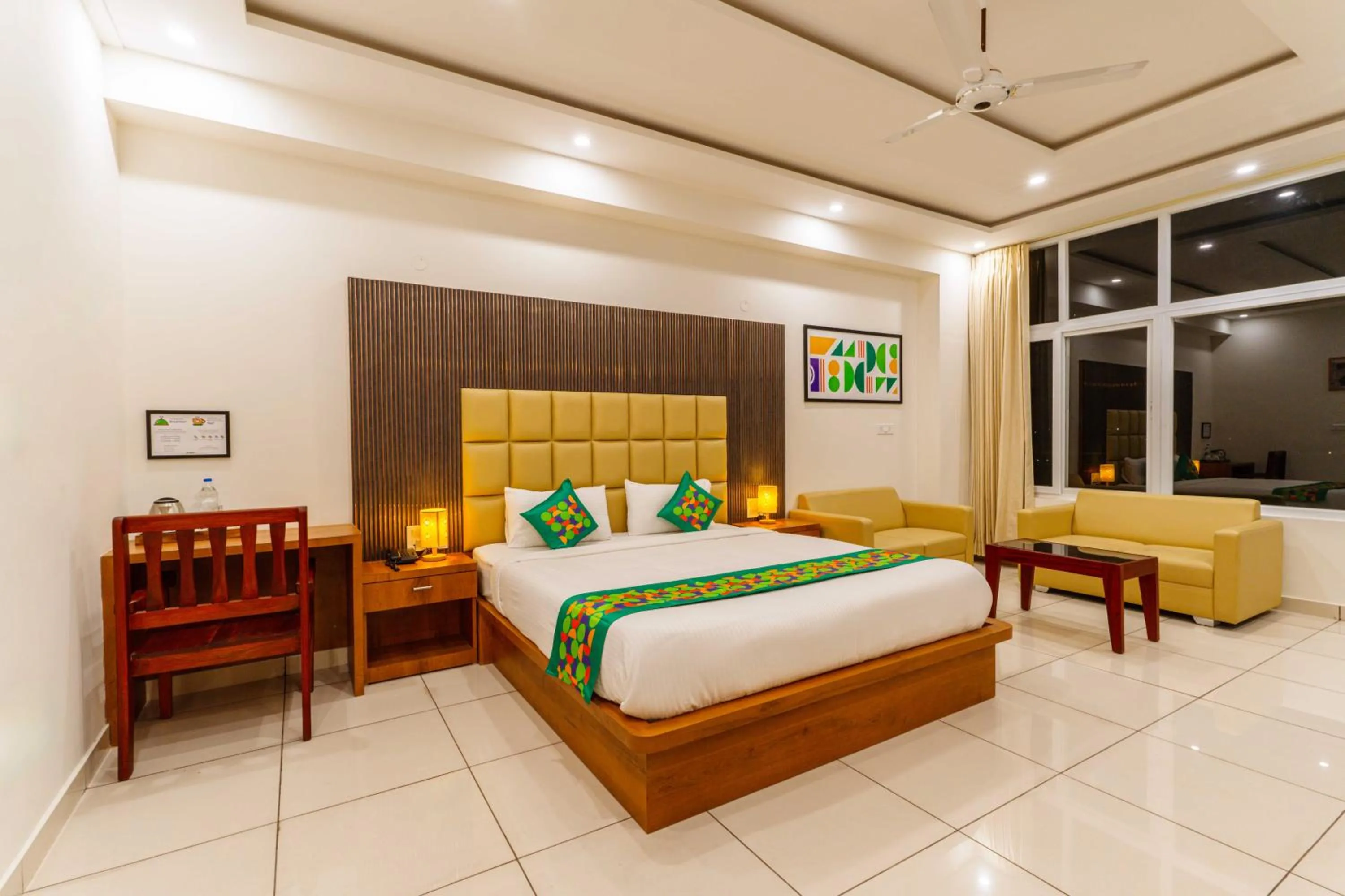 Bedroom, Bed in Treebo RC Comforts