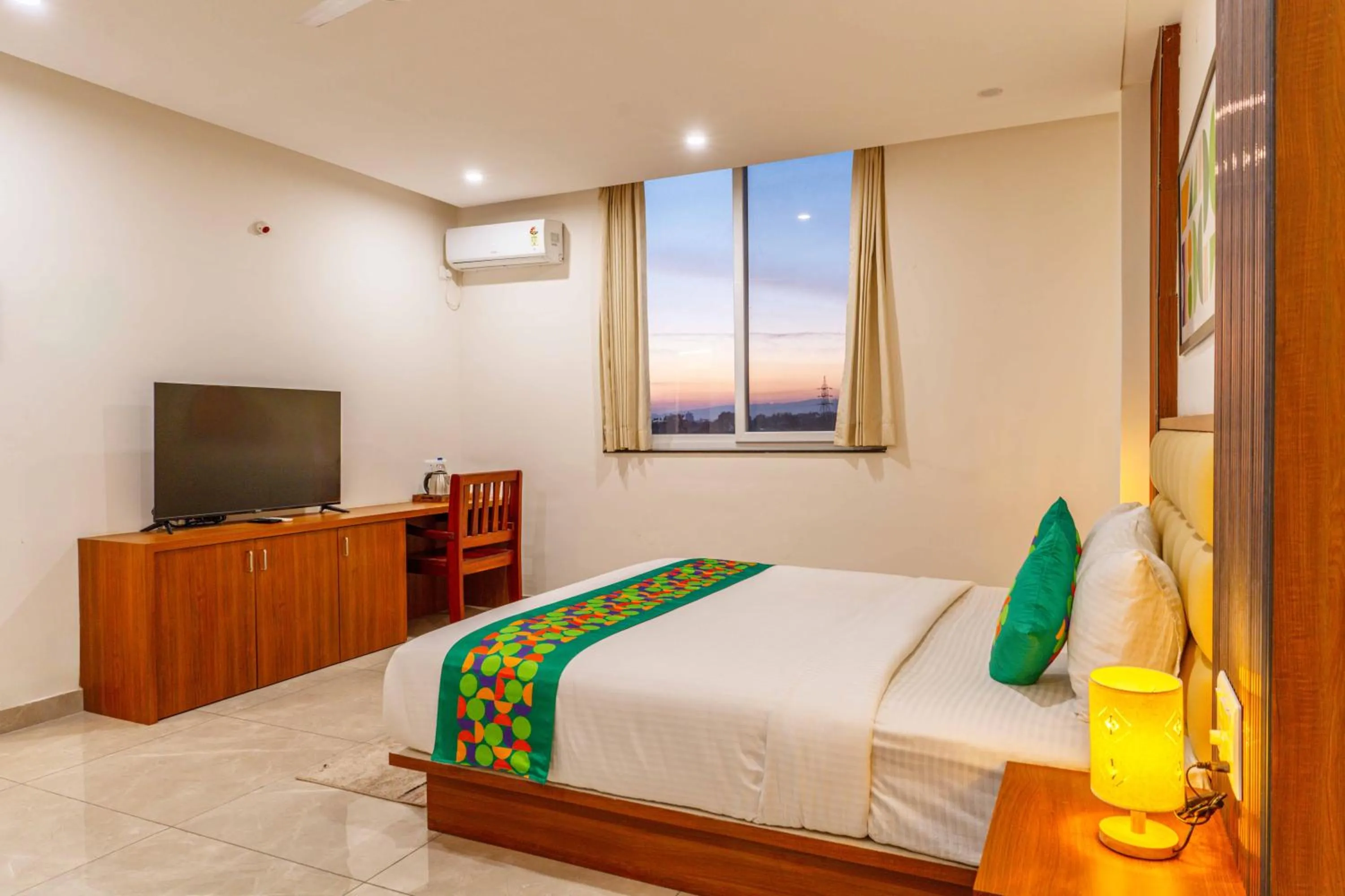 Bedroom, Bed in Treebo RC Comforts