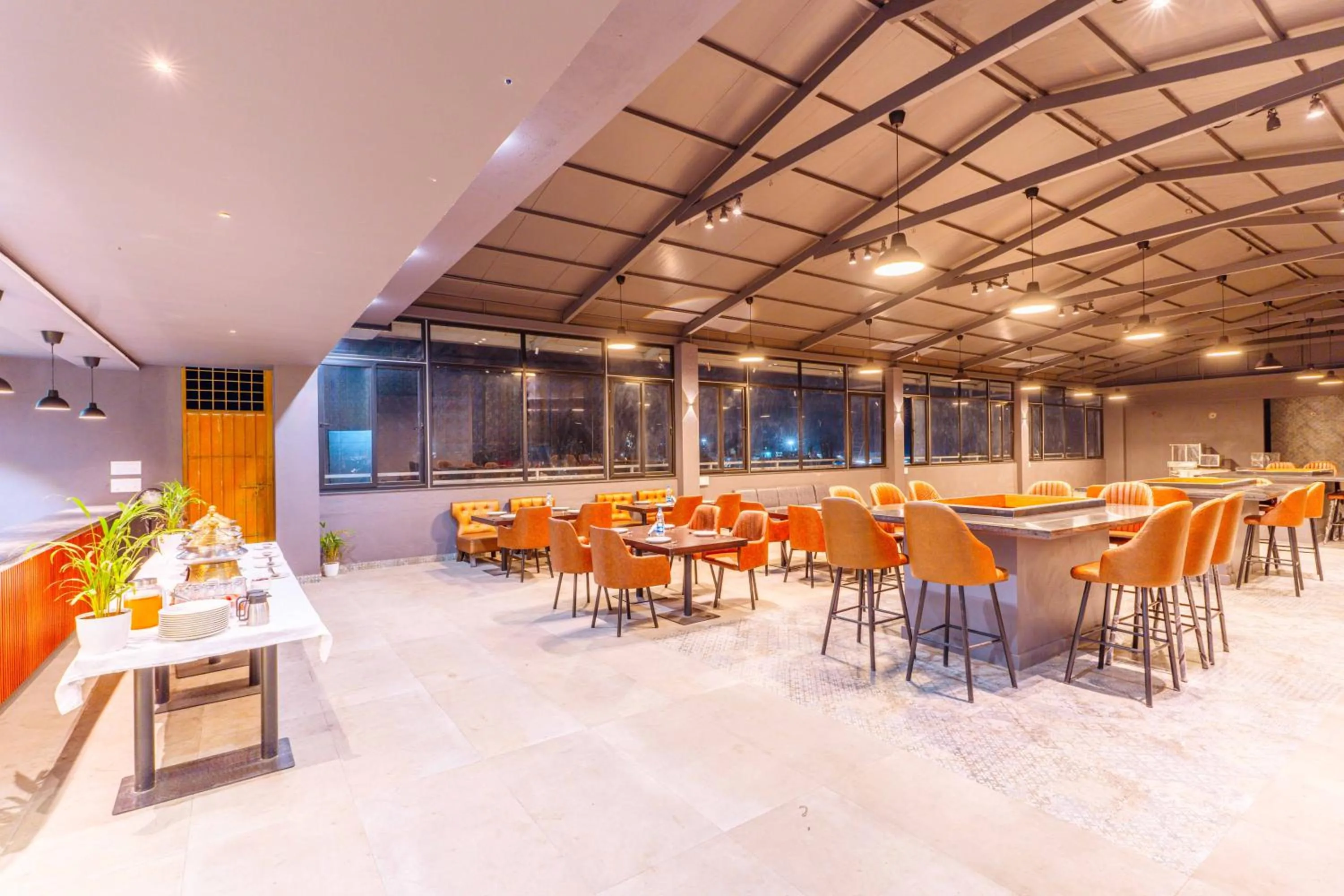 Dining area in Treebo RC Comforts