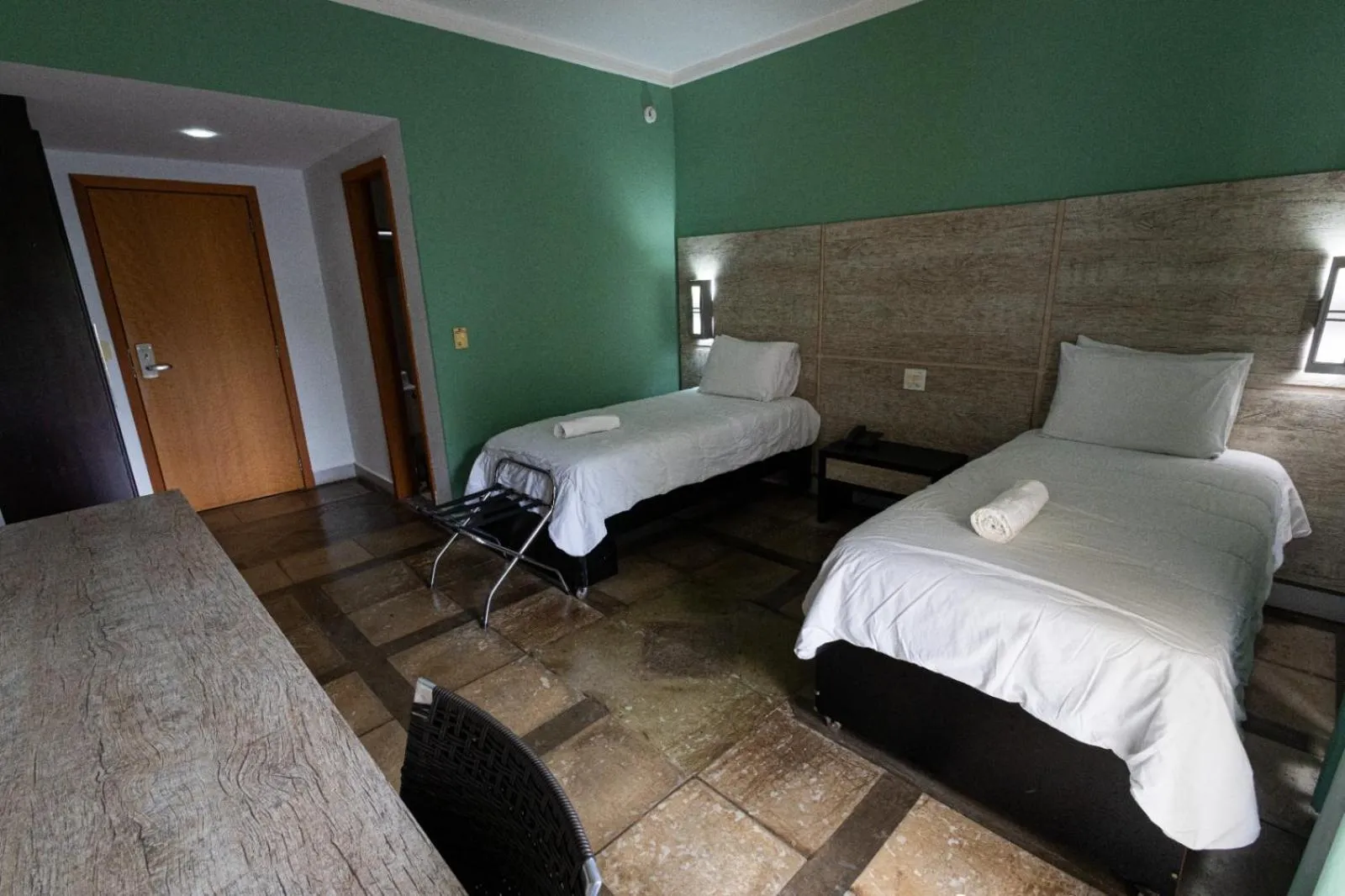 Bed in ARAGUAIA HOTEL