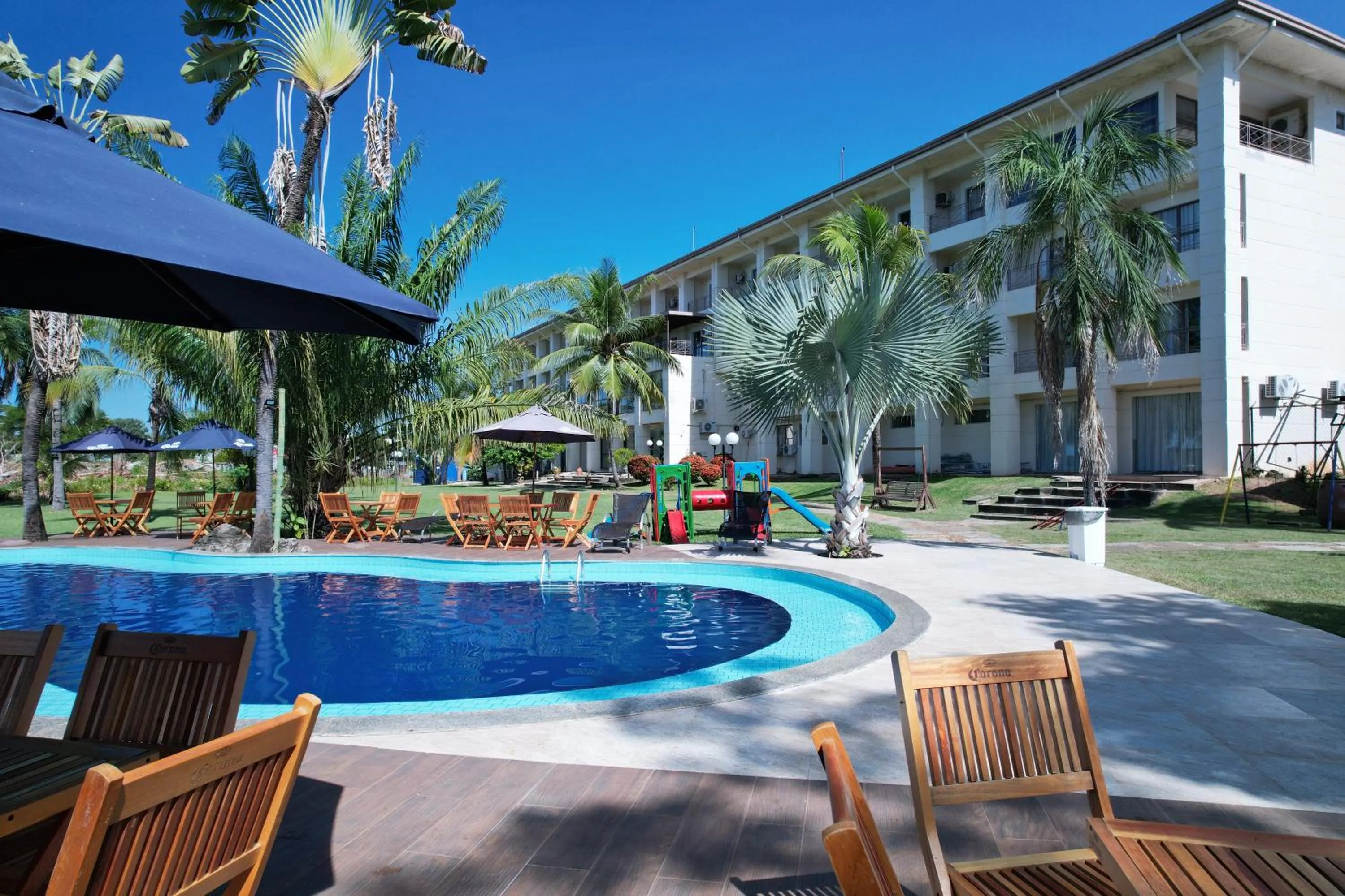 Pool view in ARAGUAIA HOTEL
