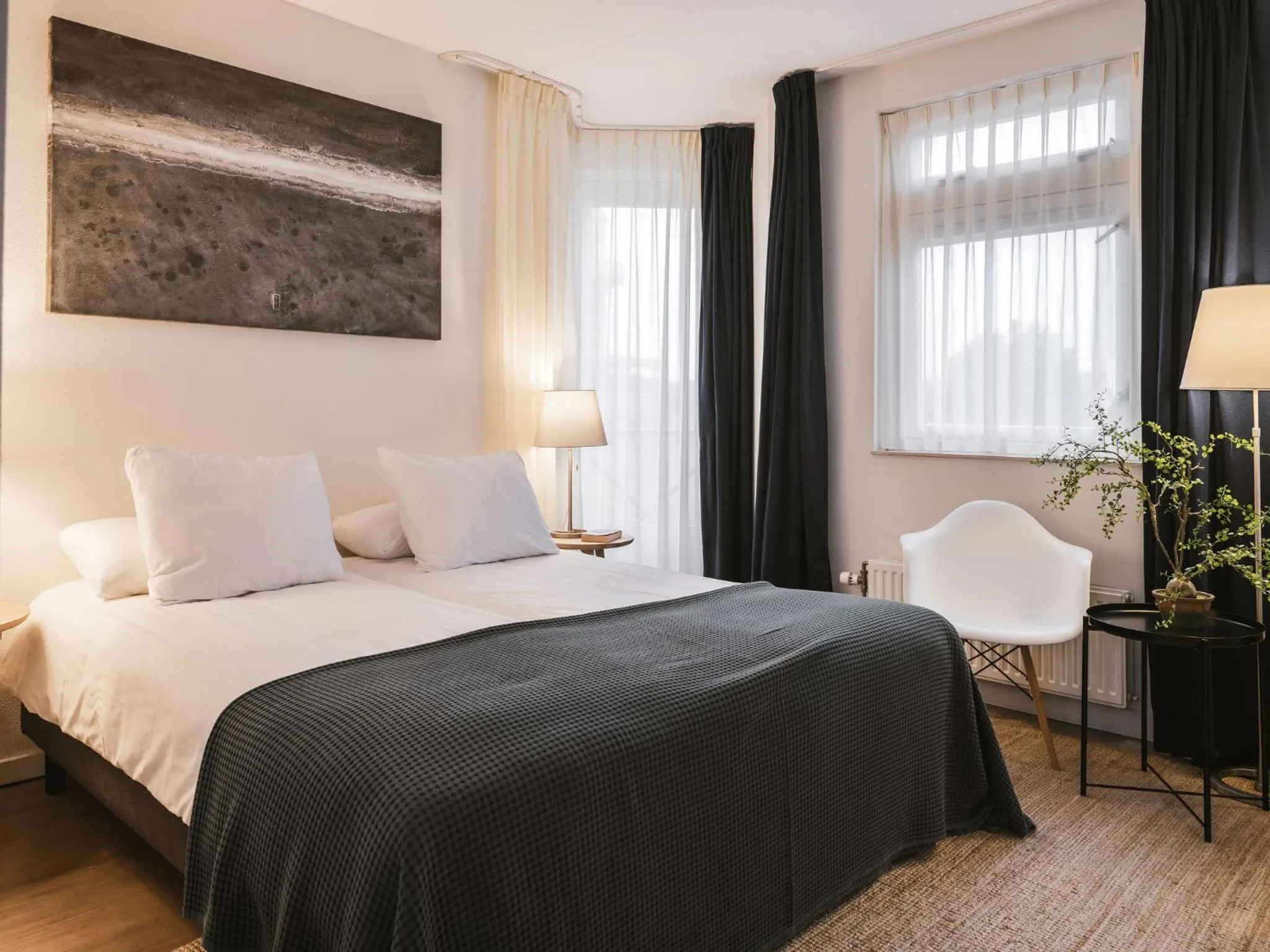 Bed in Strandhotel Domburg