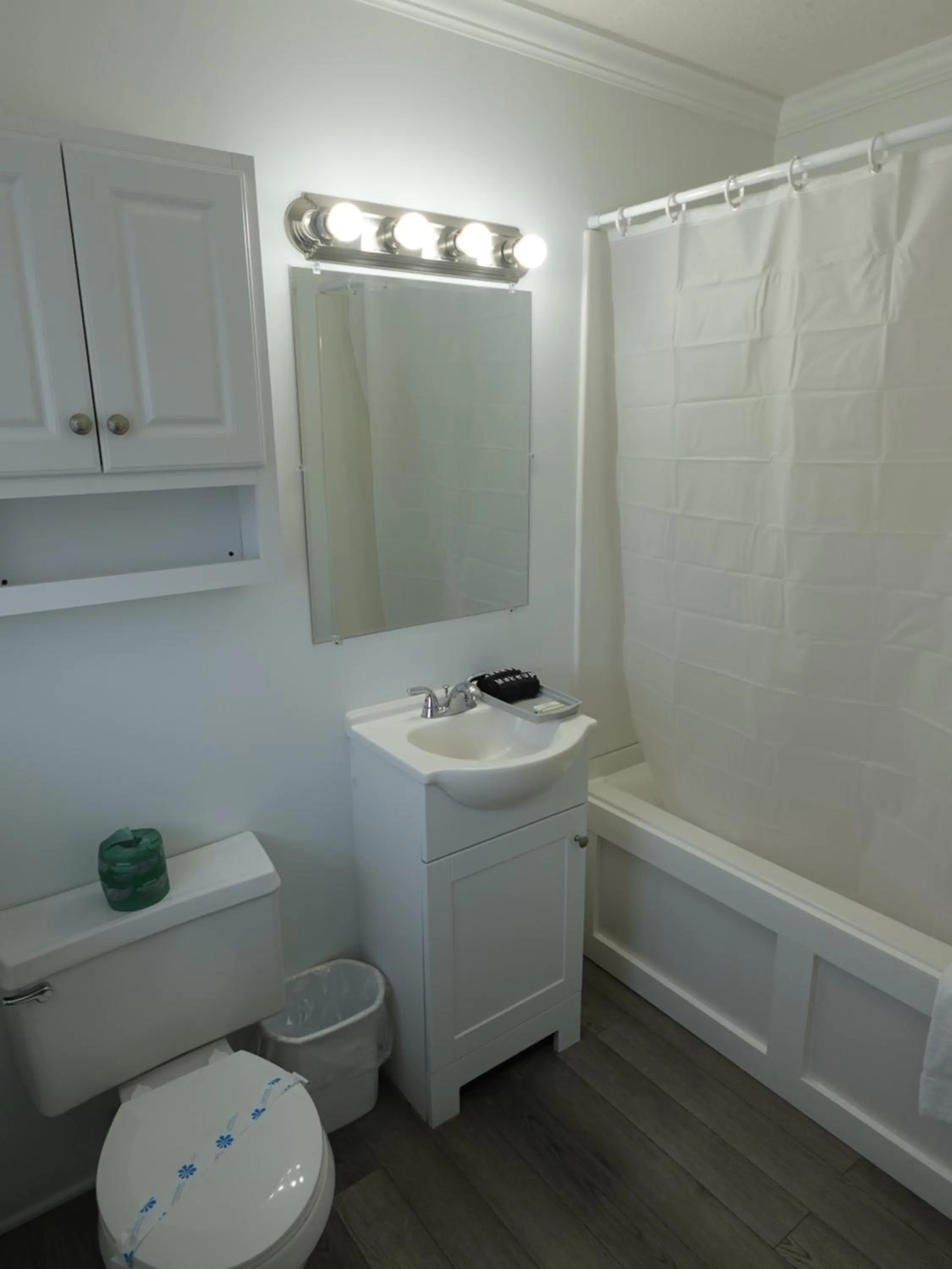 Toilet in Sea Vista Motel